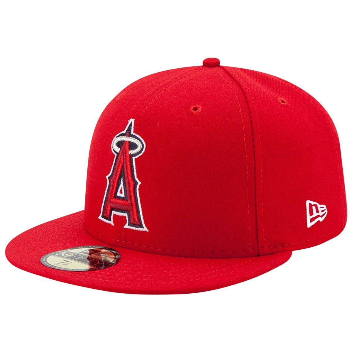 New Era Fitted Cap 59Fifty AUTHENTIC ONFIELD Los Angeles Angels