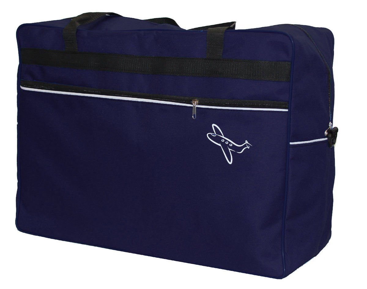 Aves-24 Reisetasche REISETASCHE 40 x 20 x 25 cm Bordcase Reise Koffer HANDGEPÄCK, dunkel Blau