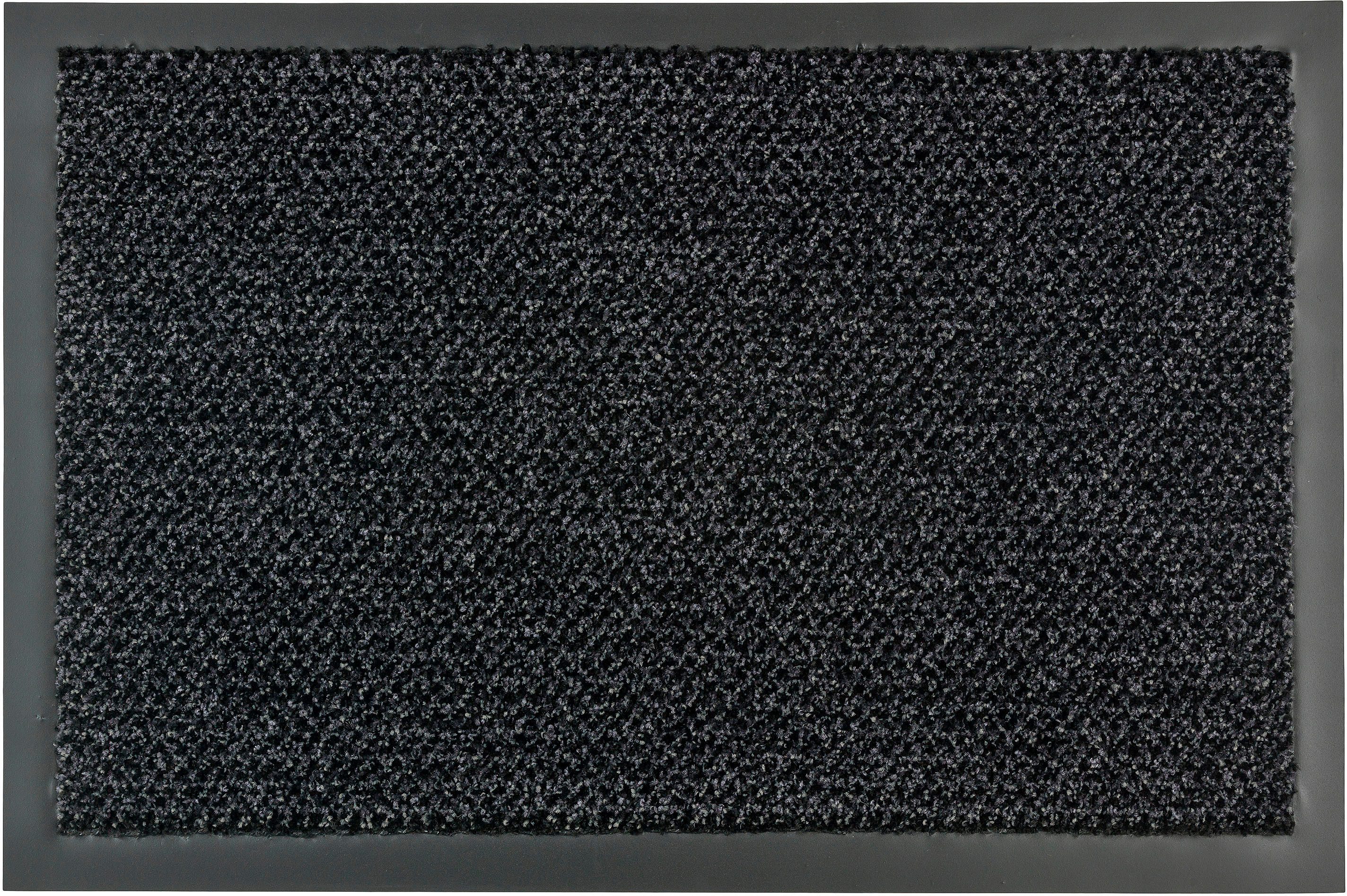 ASTRA Fußmatte Graphit 635, rechteckig, Höhe: 8 mm, Schmutzfangmatte, In -und Outdoor geeignet