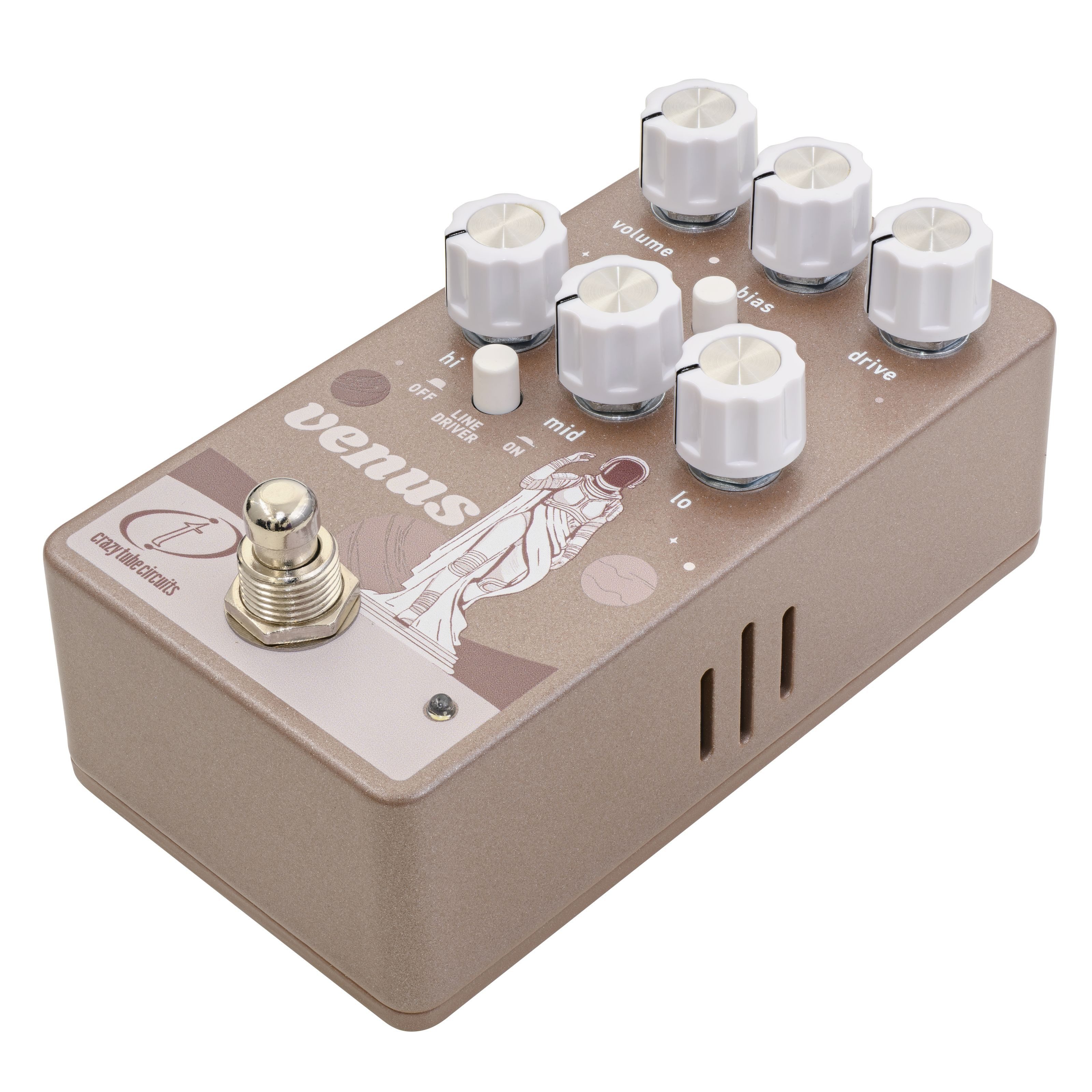 Crazy Tube Circuits Musikinstrumentenpedal, (Effekte, Verzerrer), Venus Overdrive - Verzerrer für Gitarren