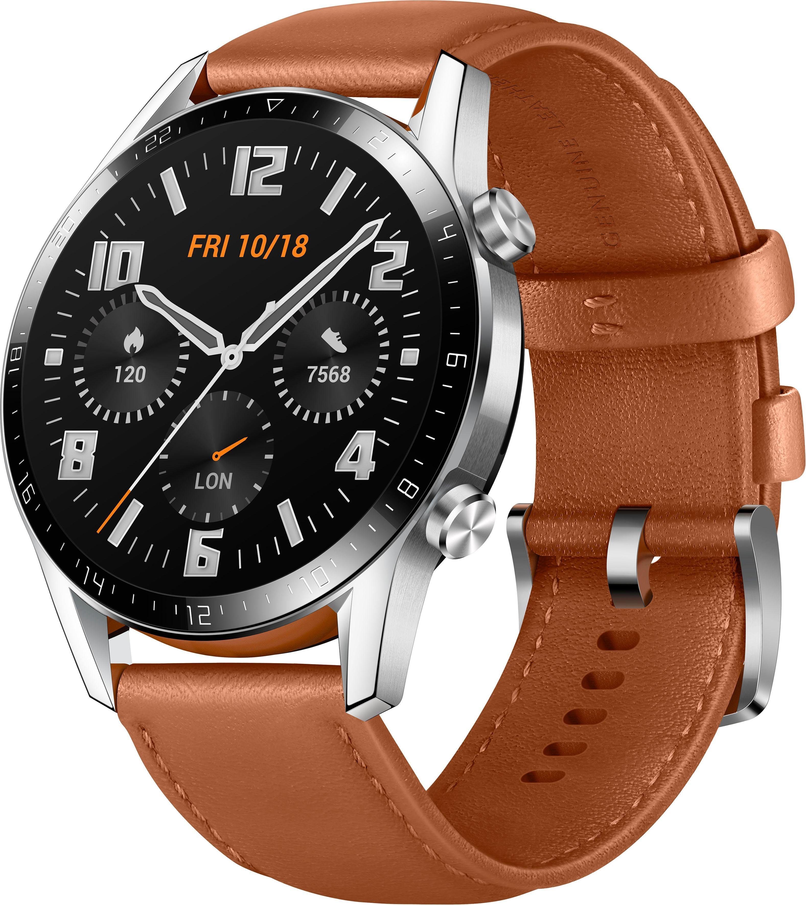Huawei Watch GT 2 Classic Smartwatch (3,53 cm/1,39 Zoll, RTOS)