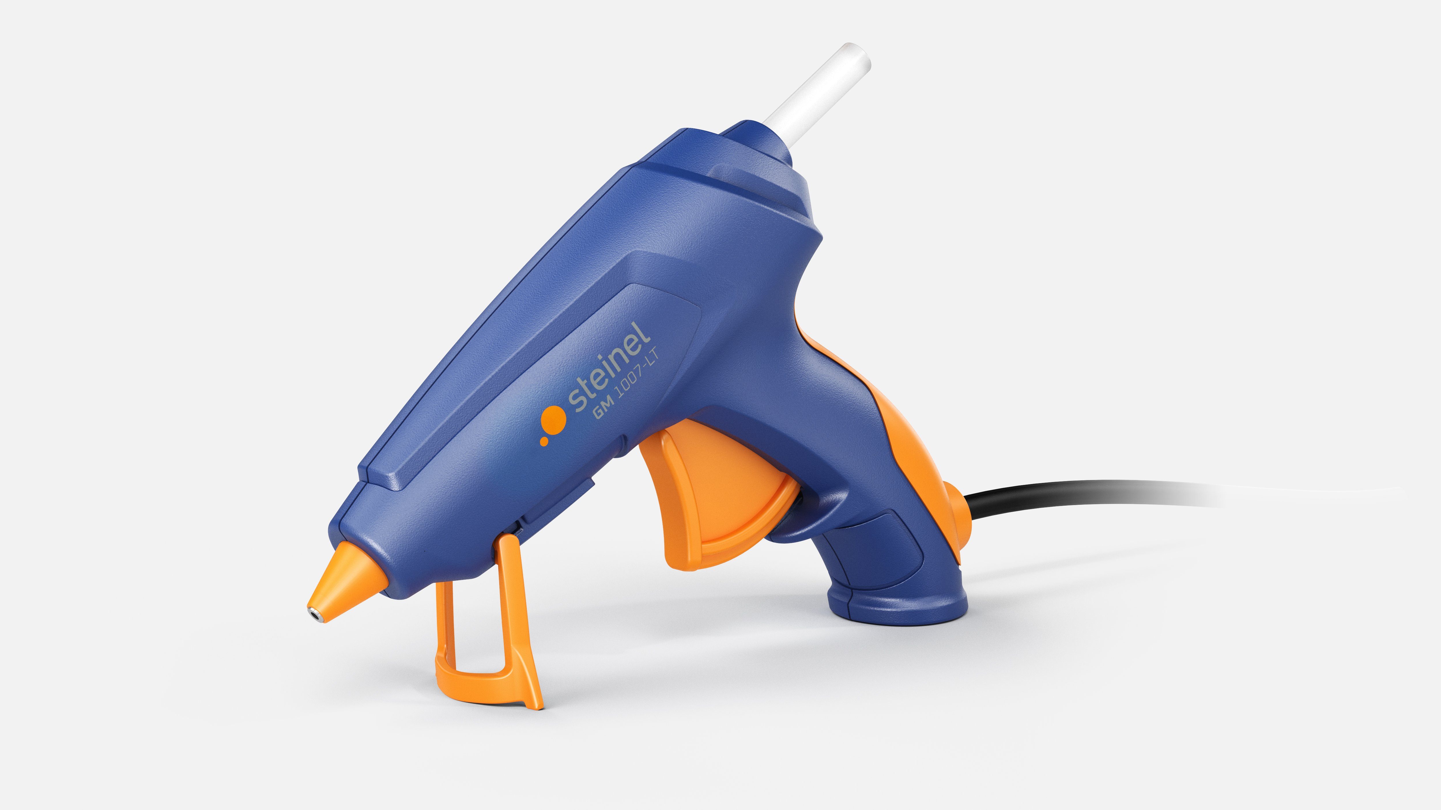 steinel Heißklebepistole GlueMatic 1007-LT, 85°C, 1.5 m Kabel, Basteln, Dekorieren, inkl. 20 Klebesticks
