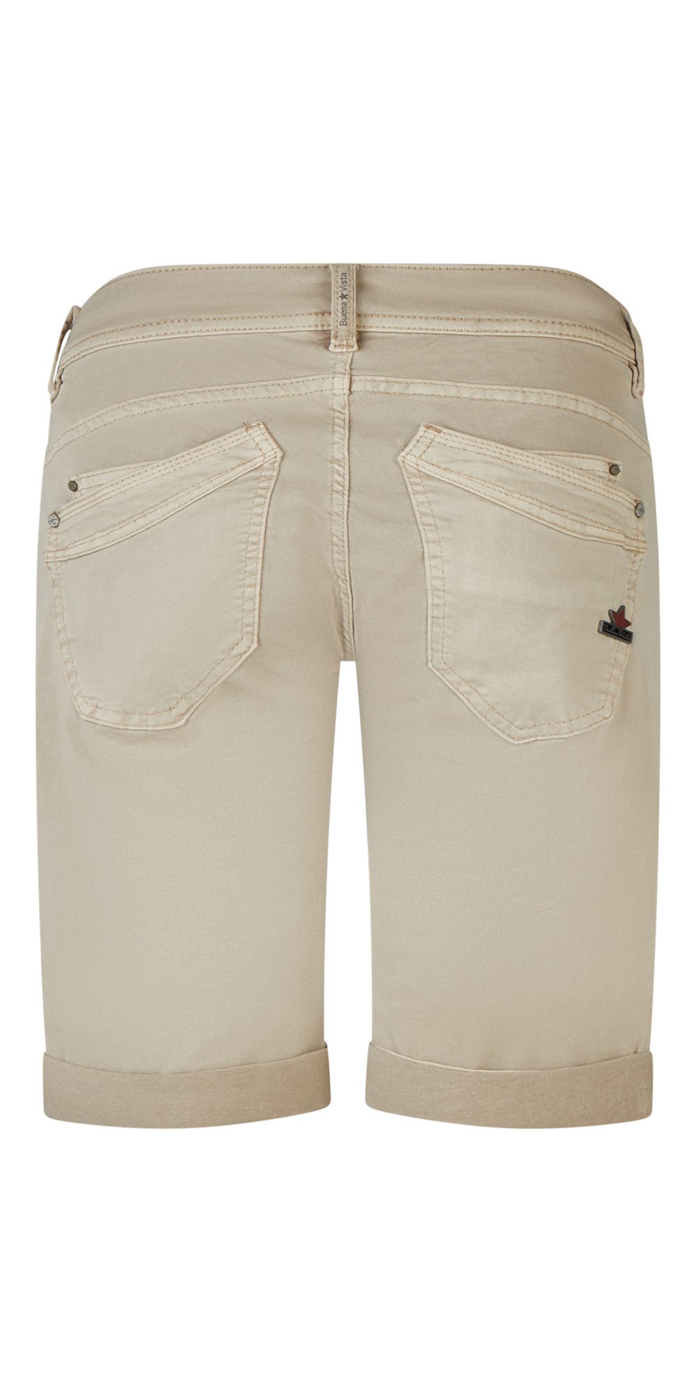 Buena Vista Stretch-Jeans BUENA VISTA MALIBU SHORT sand BV B5025 4219.6349 - Summer Twill
