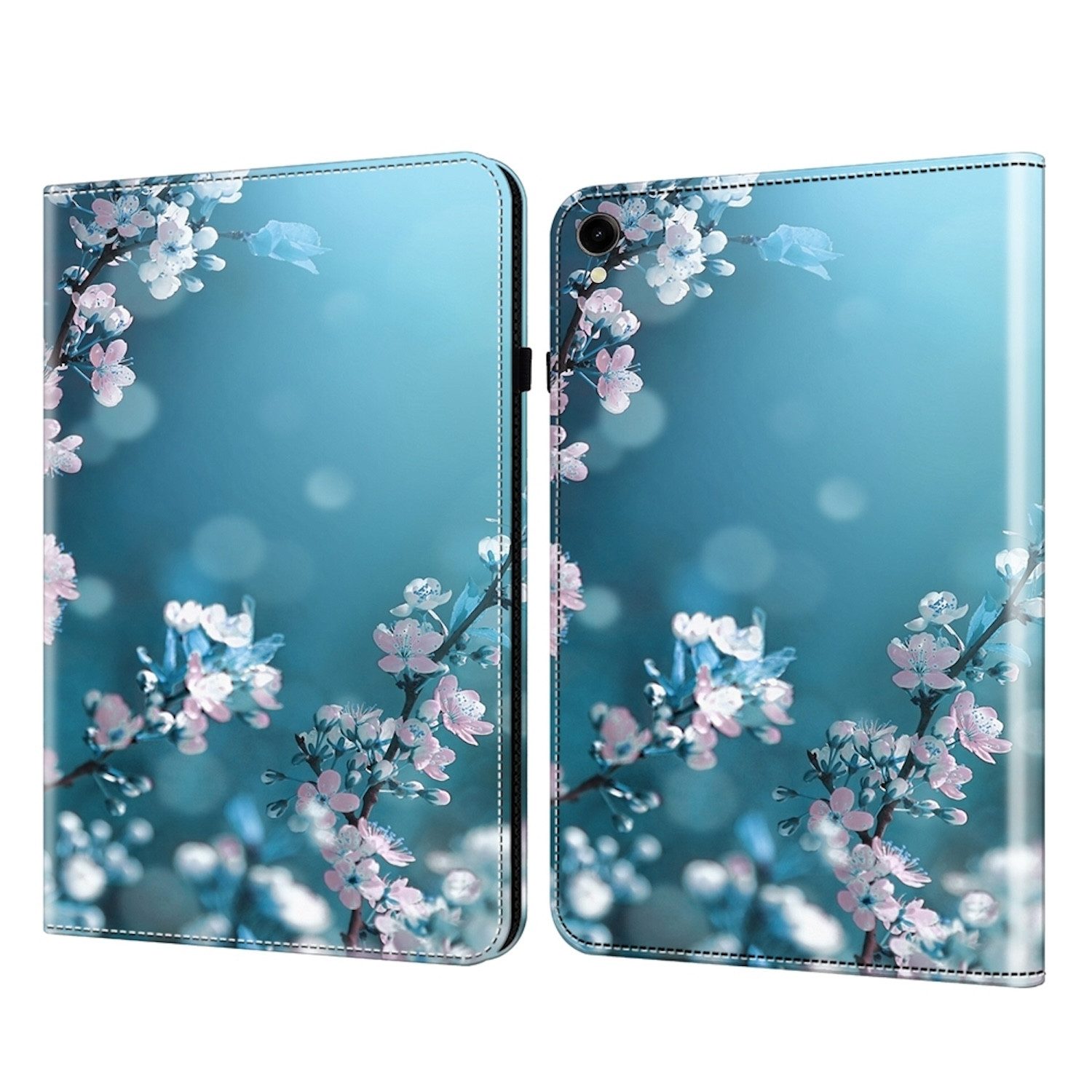 Wigento Tablet-Hülle Für Samsung Galaxy Tab S10 Plus FE Plus / S9 Plus FE Kunstleder Tasche