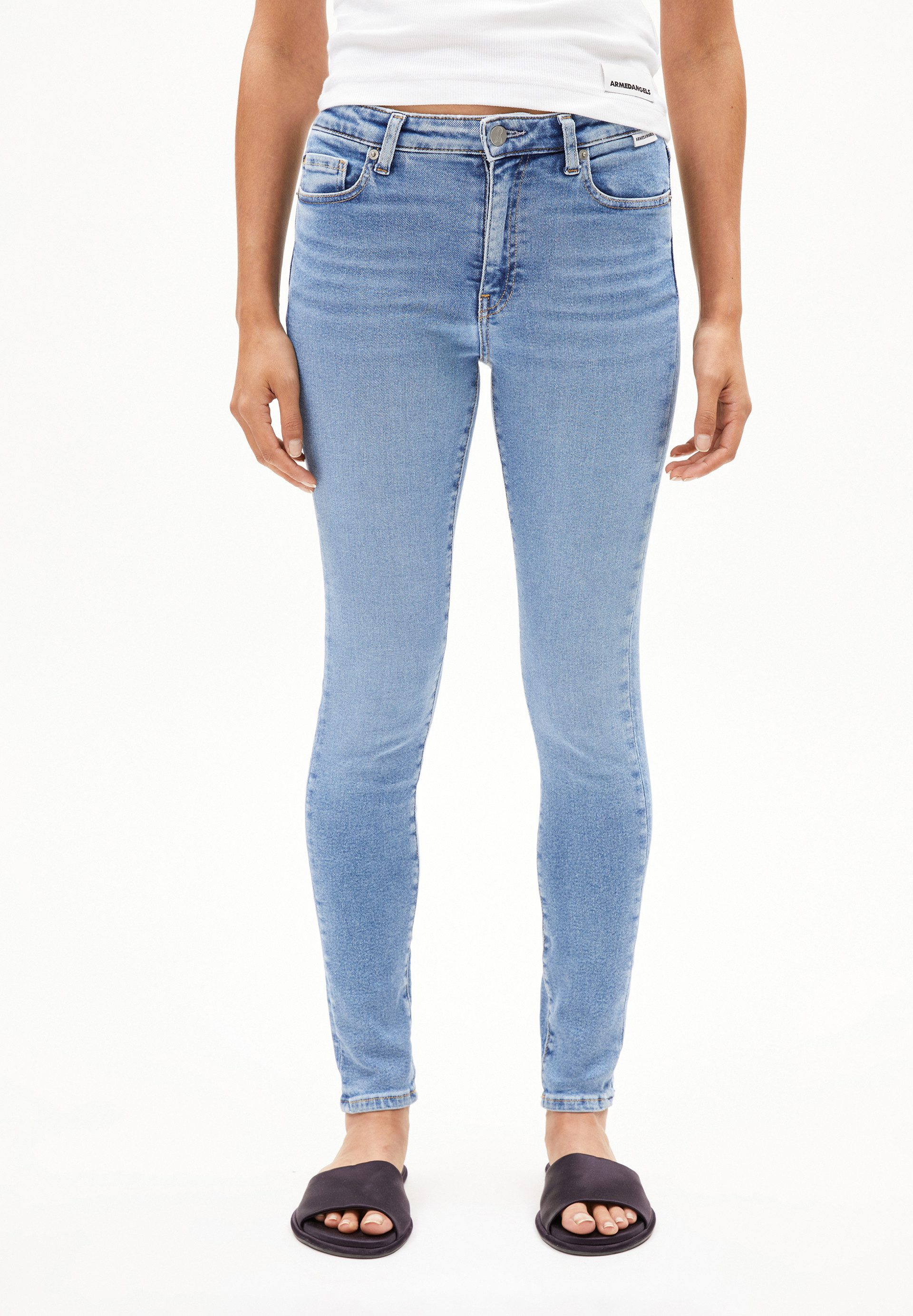 Armedangels Skinny-fit-Jeans TILLAA (X-Stretch) Mid waist