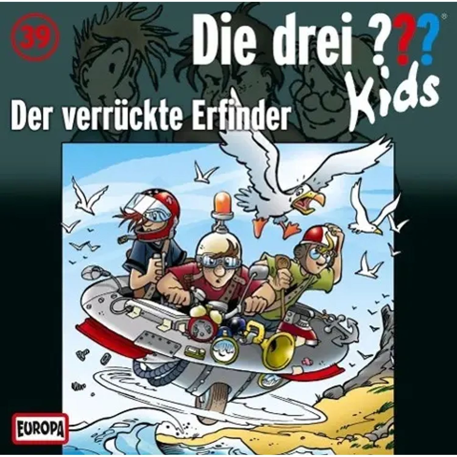United Soft Media Hörspiel Die drei ??? Kids 39. Der verrückte Erfinder (drei Fragezeichen) CD