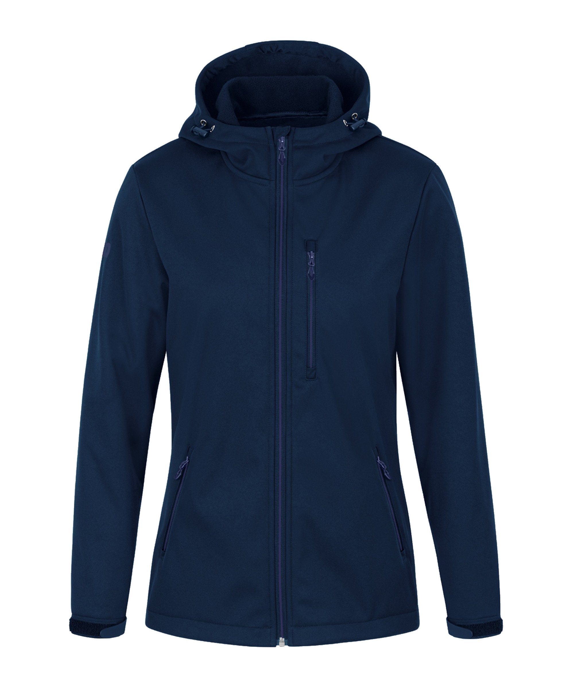 Jako Trainingsjacke JAKO Premium Softshelljacke Damen Kapuze_Kordelzug