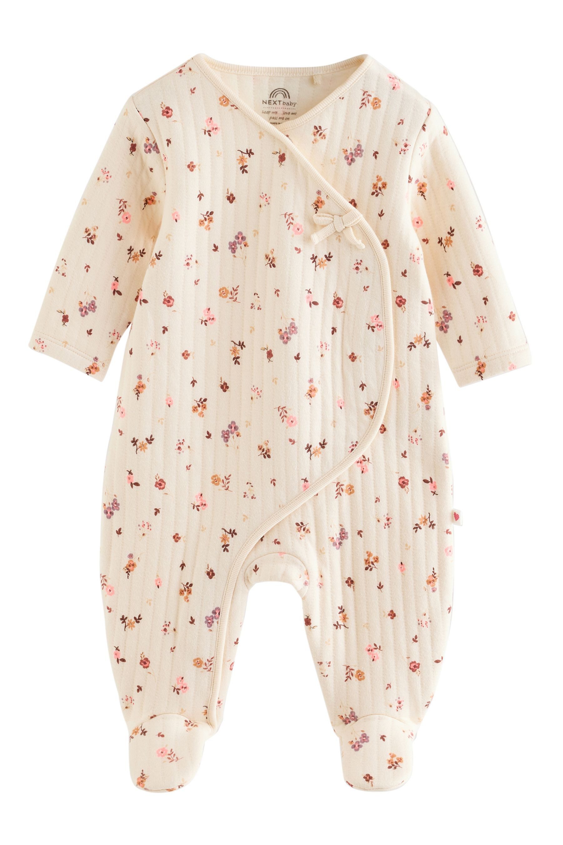 Next Schlafoverall Gesteppte Wickel-Babyschlafanzüge, 2er-Pack (2-tlg) – Bild 2 von 5