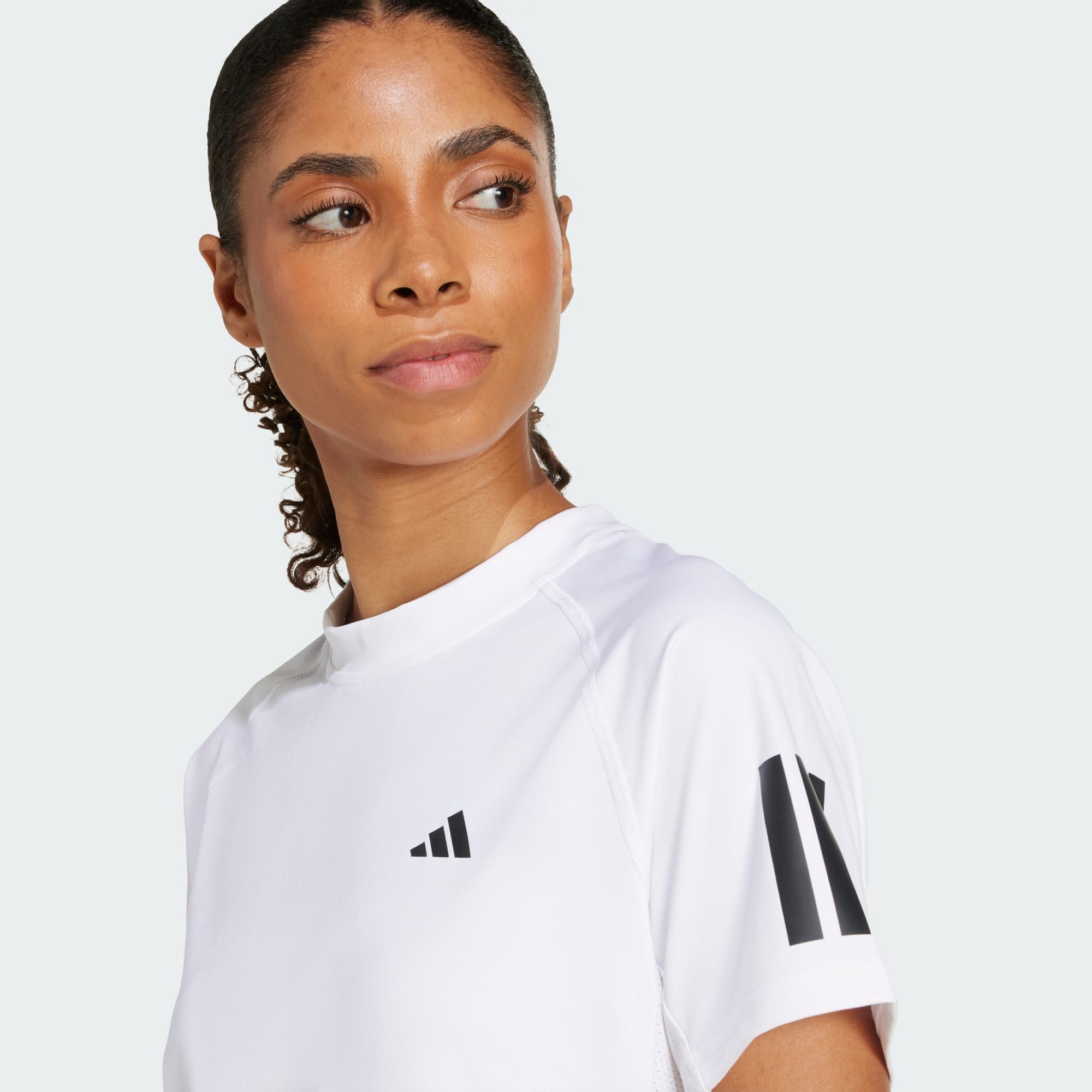 adidas Performance Tennisshirt CLUB 3-STREIFEN TENNIS CLIMACOOL T-SHIRT (1-tlg)