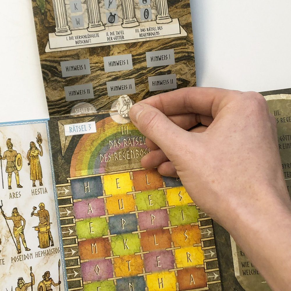 Hidden Games Grußkarten Rätselkarte geheimnisvolle Orakel "Das Germany Made Delphi", in von