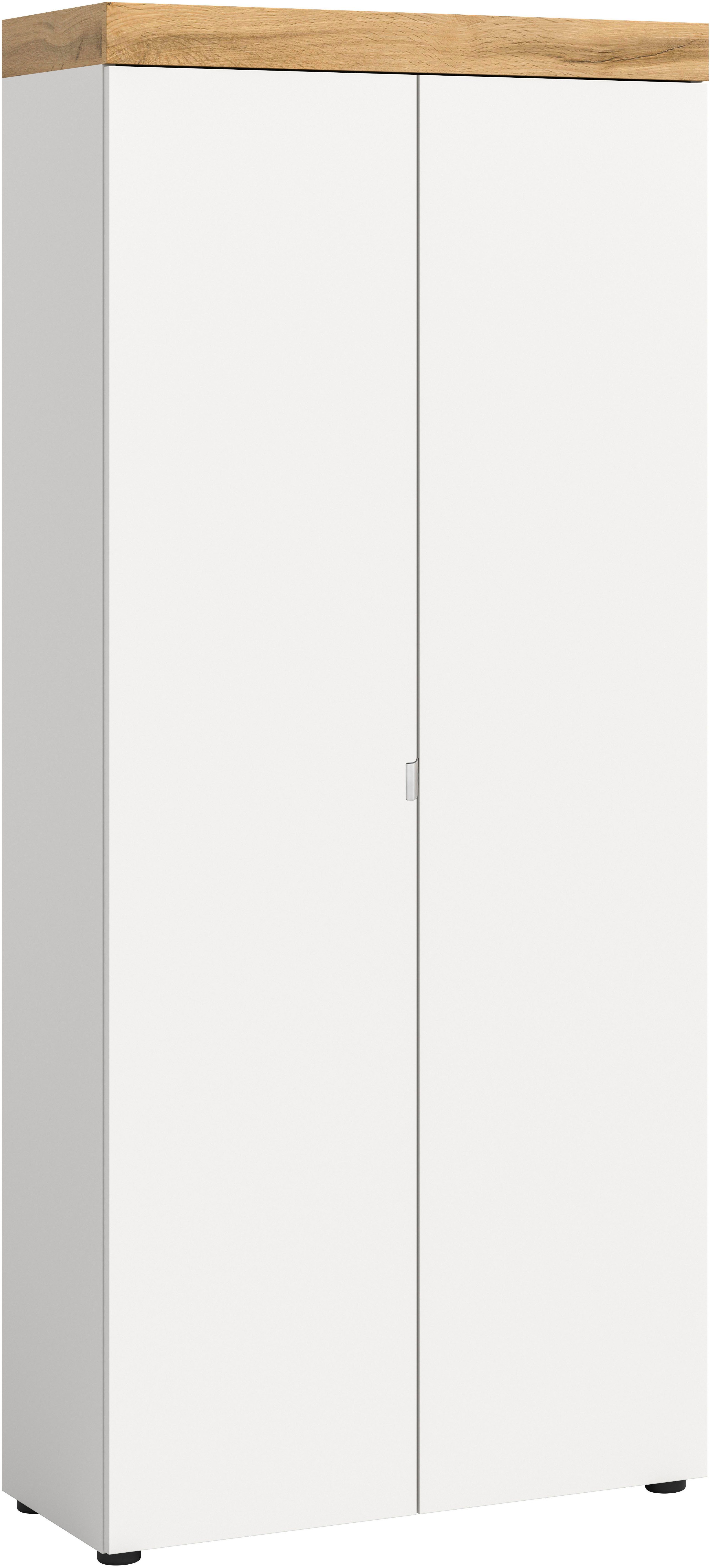 OTTO home Schuhschrank MAMBO II, Höhe 179 cm, 2 Türen, 9 Einlegeböden (1-St., hängend oder stehend montierbar) Schuhschrank, Schuhkommode, Flur, Diele