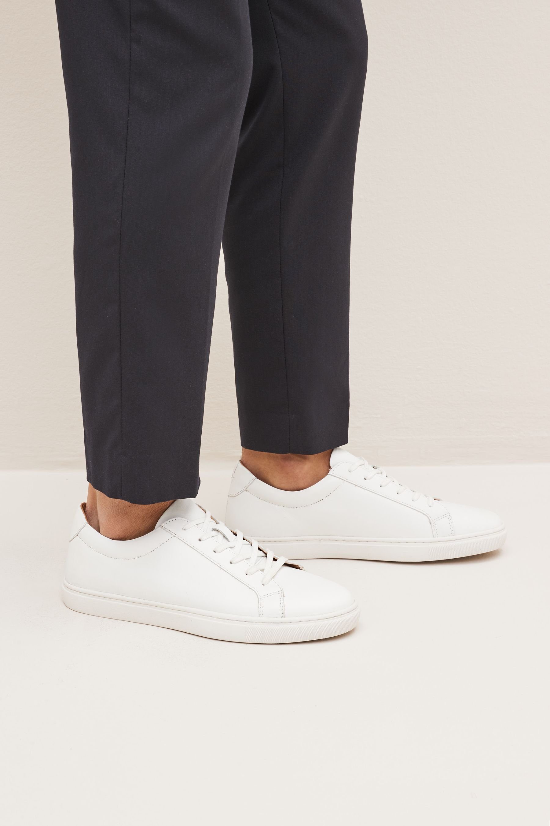 Next Lederturnschuhe White (1-tlg) Sneaker