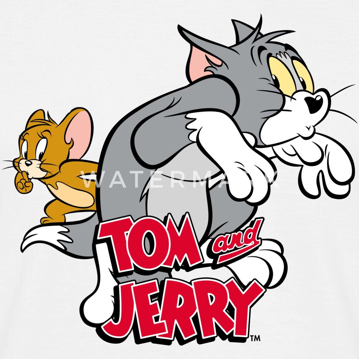 Spreadshirt T-Shirt Tom Und Jerry Auf günstig online kaufen