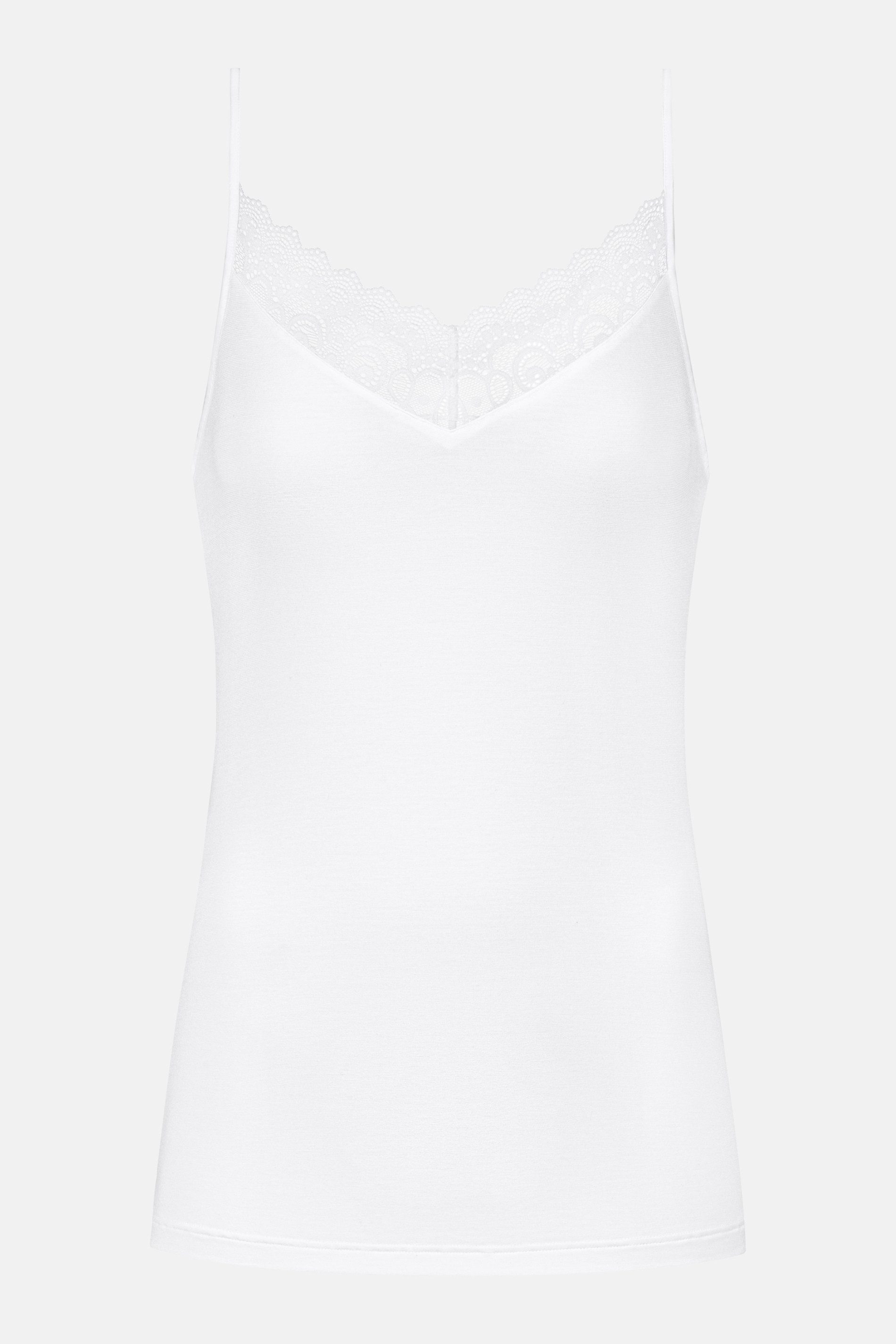 Mey Spaghettitop Mey female Spaghetti Top Serie Amour Uni (1-tlg) Softes Spaghetti-Unterhemd, weiches Modal, mit Spitze