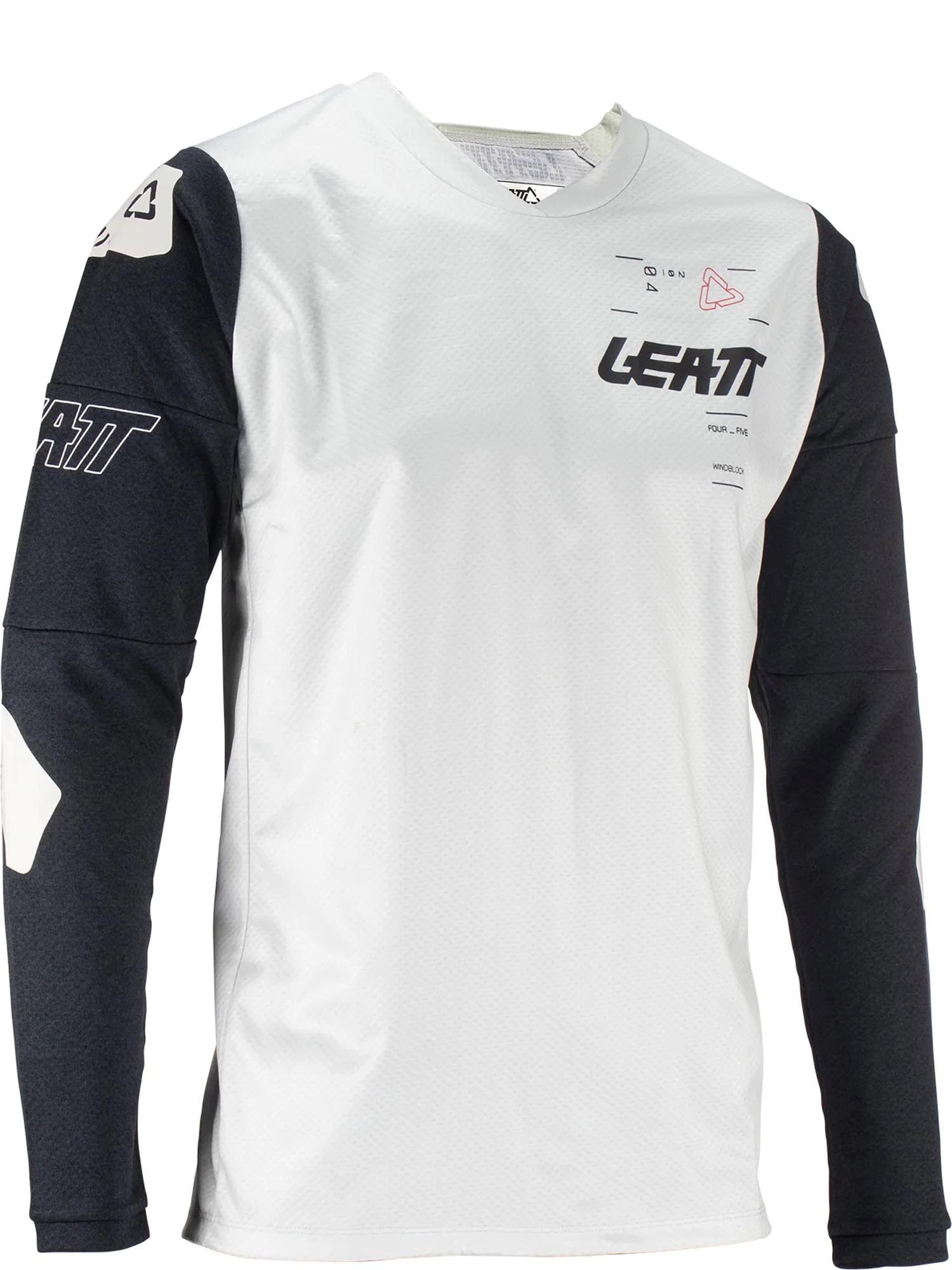 Leatt Motocross-Shirt Moto 4.5 WindBlock Motocross Jersey wasserabweisend schmutzabweisend reflektierende robust