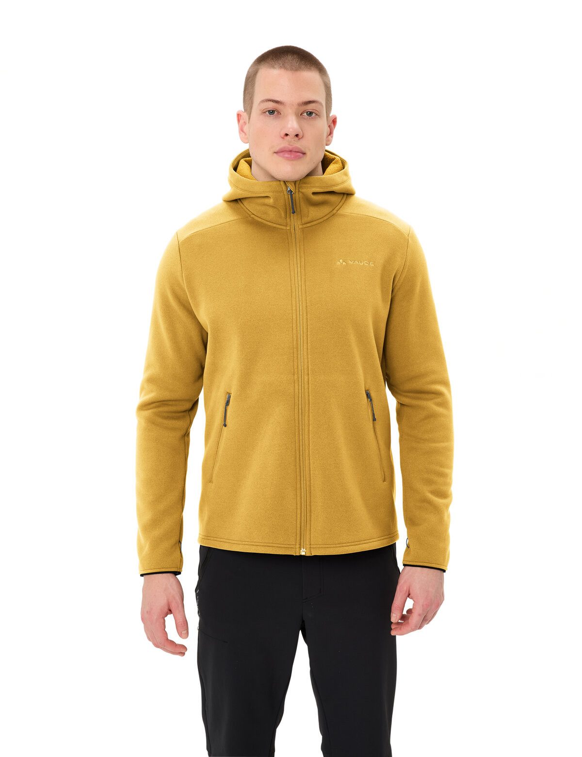 VAUDE Fleecejacke MEN'S IDRIS FLEECE HOODY (1-St) mit Kapuze und hohem Krag günstig online kaufen