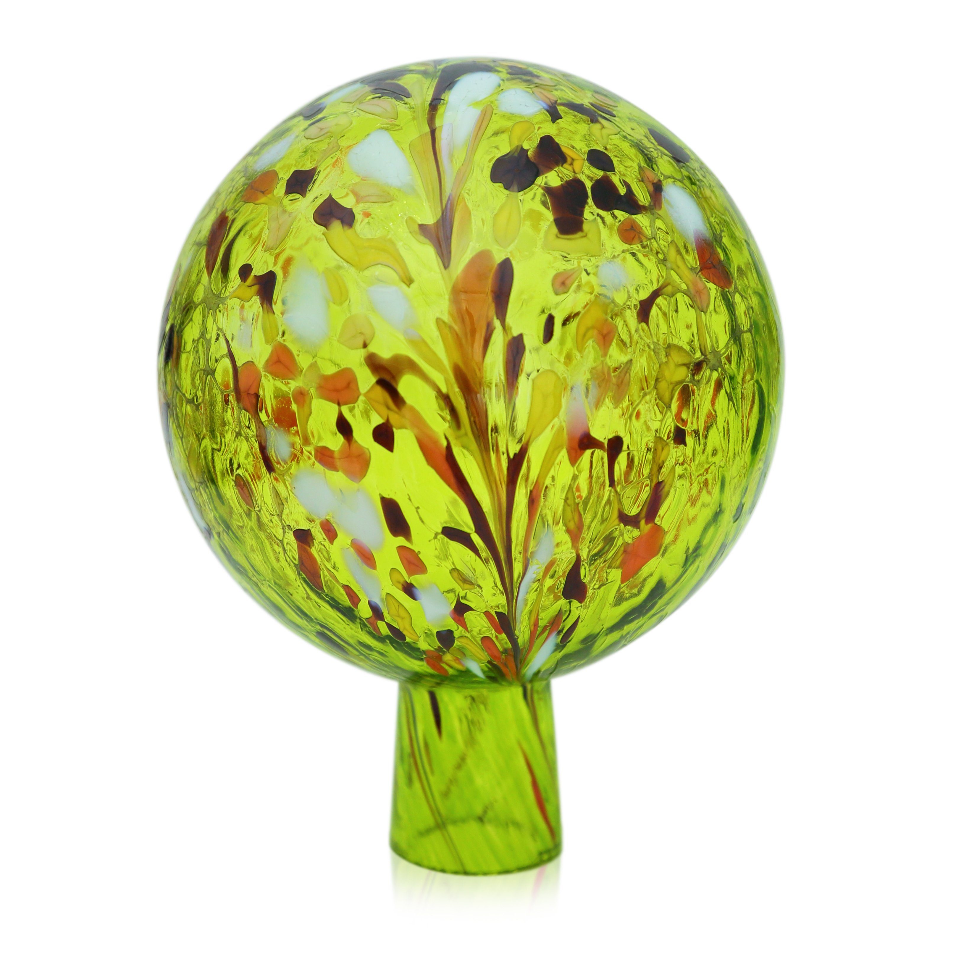Lauschaer Glas Подставка для цветов Rosenkugel Gartenkugel mit Granulat handgefertigt, reine Handarbeit und mundgeblasen