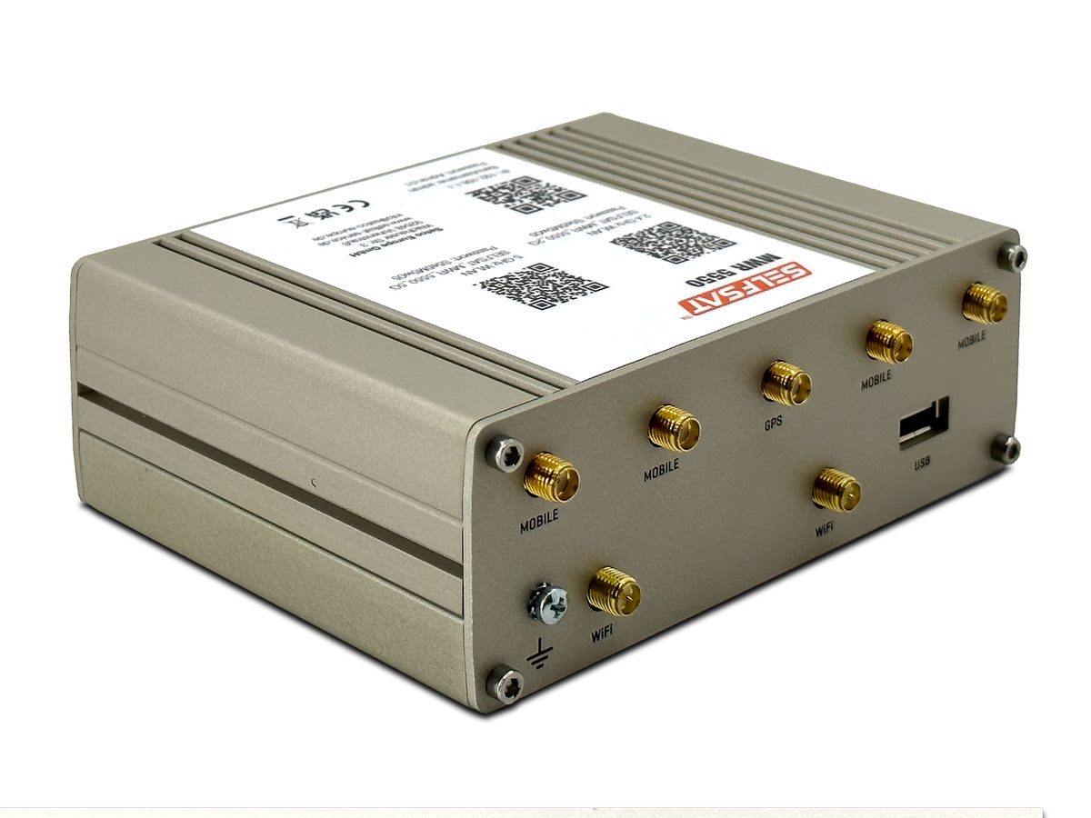SELFSAT MWR 5550 - 5G / 4G LTE / 3G & WLAN Router mit bis 3,3 Gbit/s Mobiler Router