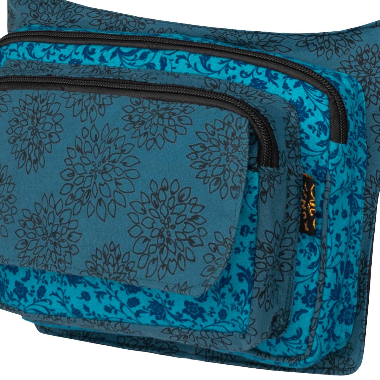 KUNST UND MAGIE Bauchtasche KUNST UND MAGIE Boho Goa Bauchtasche Gürteltasche Hüfttasche Sidebag – Bild 3 von 5