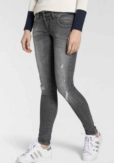 LTB Skinny-fit-Jeans JULITAXSMU mit extra-engem Bein, niedriger Leibhöhe und Stretch-Anteil - EXKLUSIV