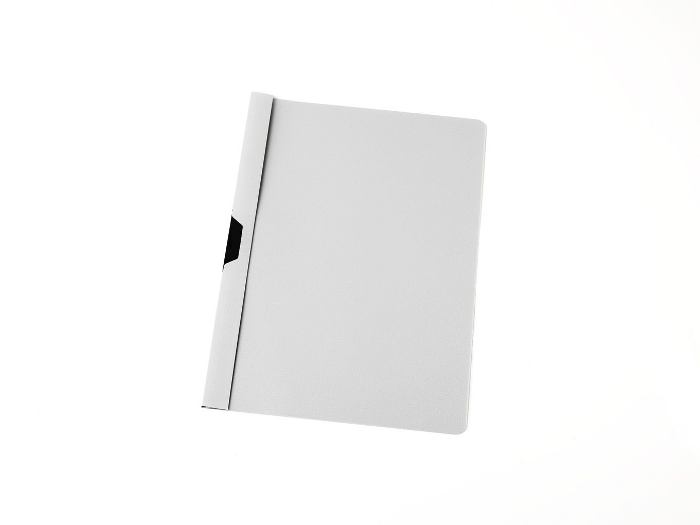 Hefter Cliphefter DIN A4 / Klemmhefter / Bewerbungsmappe / Farbe: grau
