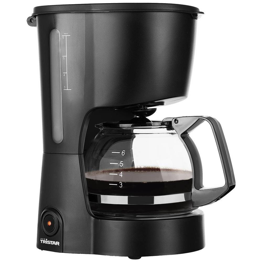 Tristar Filterkaffeemaschine TRISTAR Kaffeemaschine auch für Mit sich 600 0,6L, Kaffeeautomat der W den CM-1246, Leistung Campingeinsatz 600W, eignet