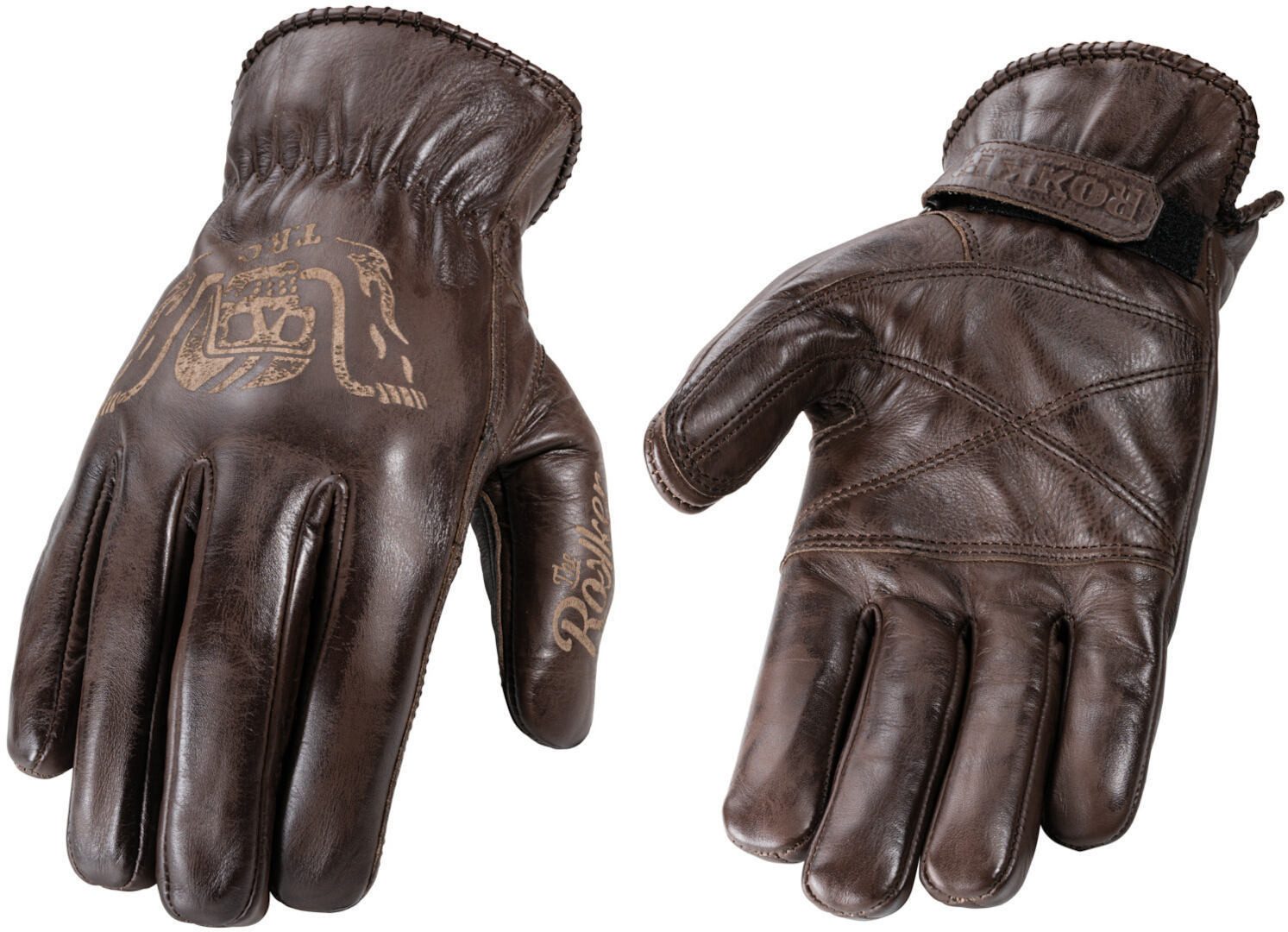 Rokker Motorradhandschuhe Tattoo Ape Motorrad Handschuhe günstig online kaufen