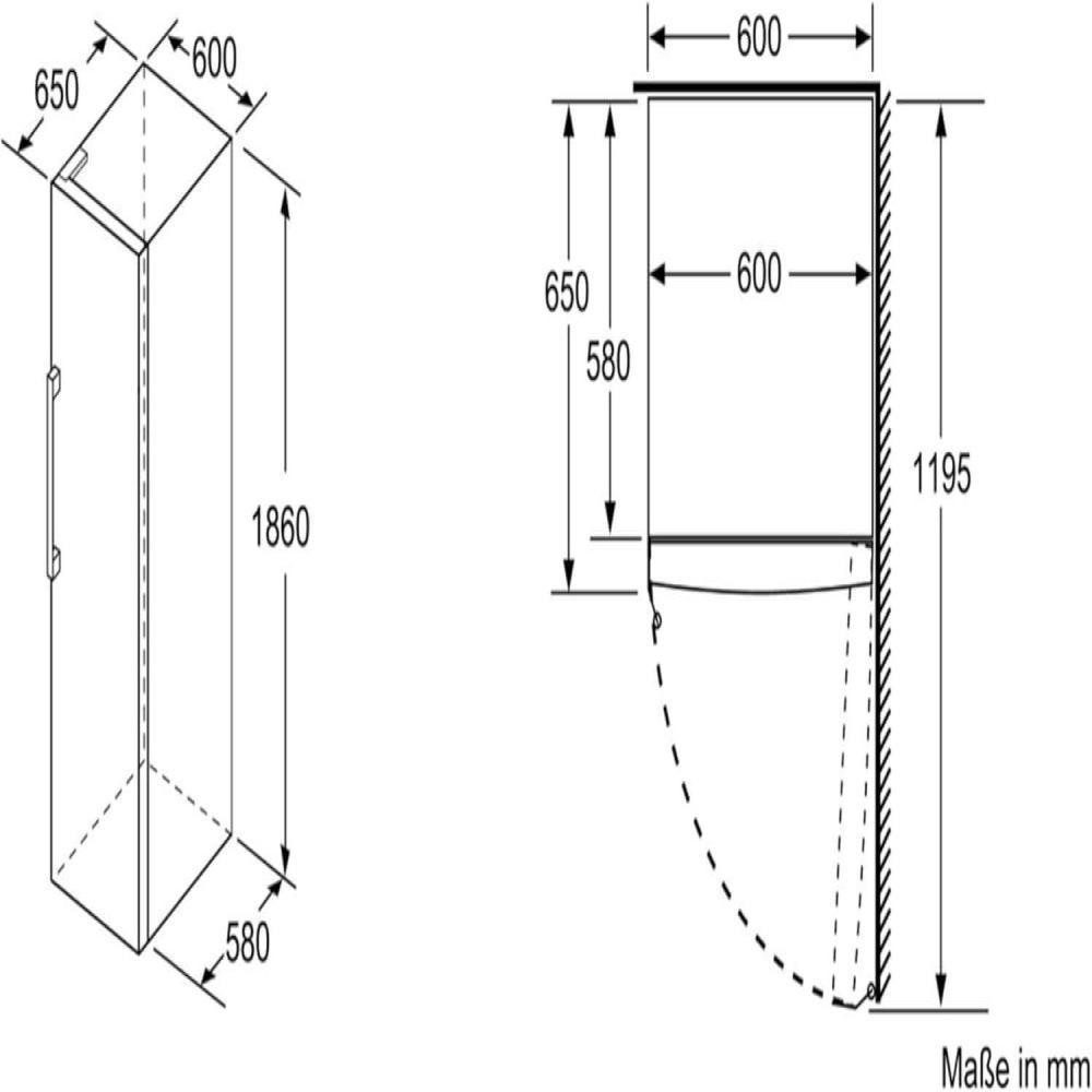 BOSCH Gefrierschrank GSN36BIEP