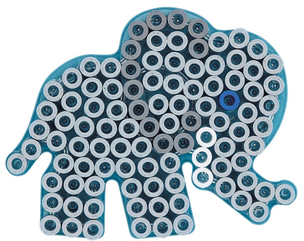 Thumbnail - Dan Import Bügelperlen Hama Stiftplatte maxi Elefant klein