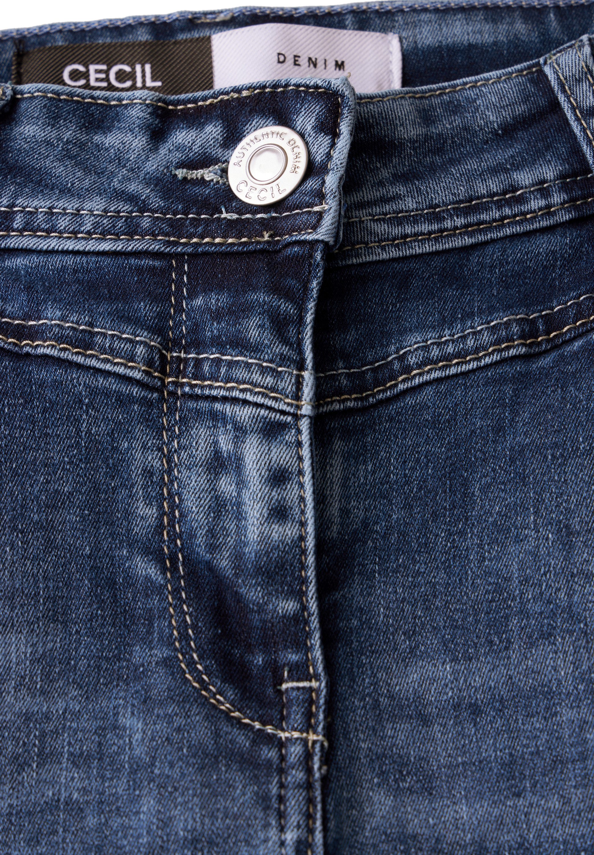 CECIL Straight-Jeans mit Stretchanteil