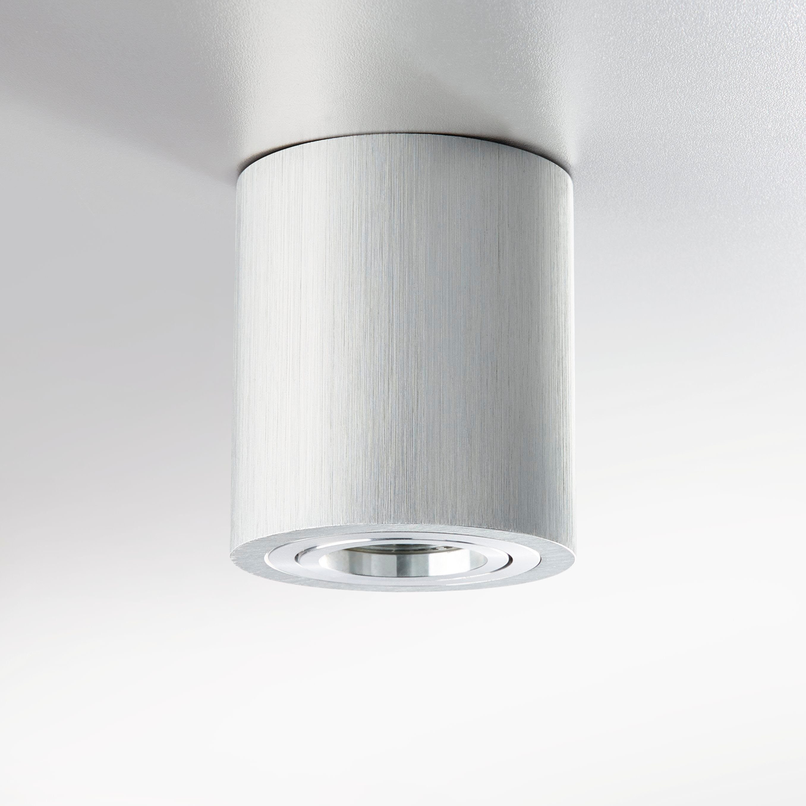 HEITRONIC Deckenleuchte ADL9301, ohne Leuchtmittel, Aufbauleuchte,Aufbaulampe, für Esszimmer, Flur, Wohnzimmer, schwenkbar