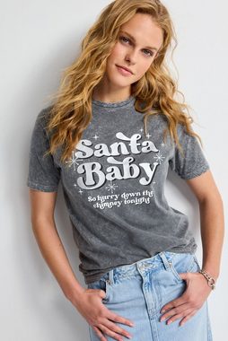 Next T-Shirt Baby T-Shirt mit Weihnachtsmann (1-tlg)