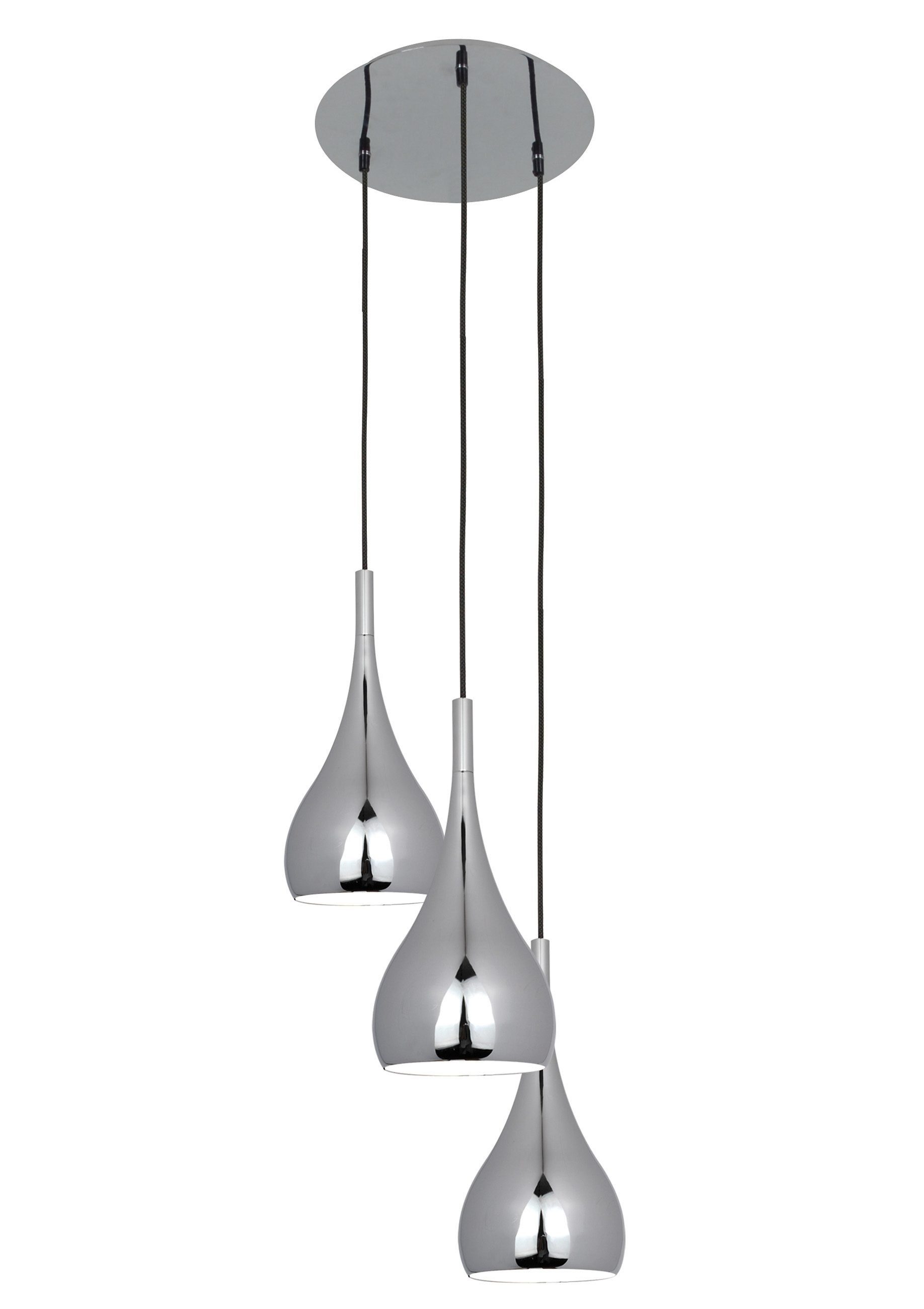 näve Pendelleuchte Retro, ohne Leuchtmittel, 3-flammig Hängeleuchte, Pendel günstig online kaufen