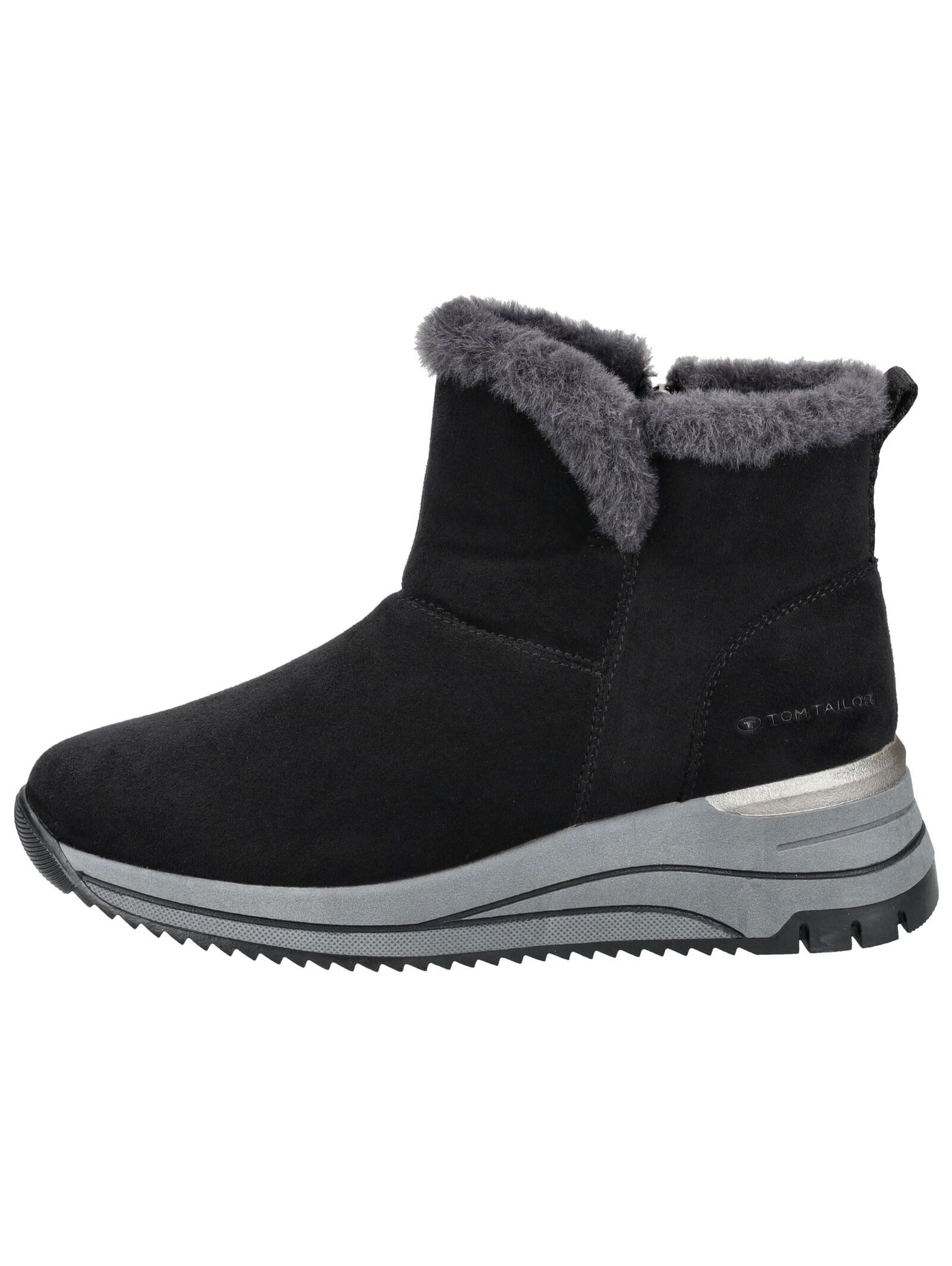 TOM TAILOR Stiefel Lederimitat/Textil . Snowboots (1-tlg)