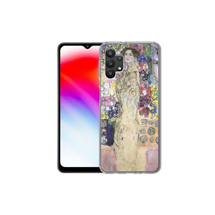 MuchoWow Handyhülle Bildnis der Ria Munk III - Gustav Klimt Handyhülle Samsung Galaxy A32 5G Smartphone-Bumper Print Handy ZV11044