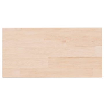 furnicato Wandregal Regalboden 40x20x1,5 cm Unbehandeltes Massivholz Eiche