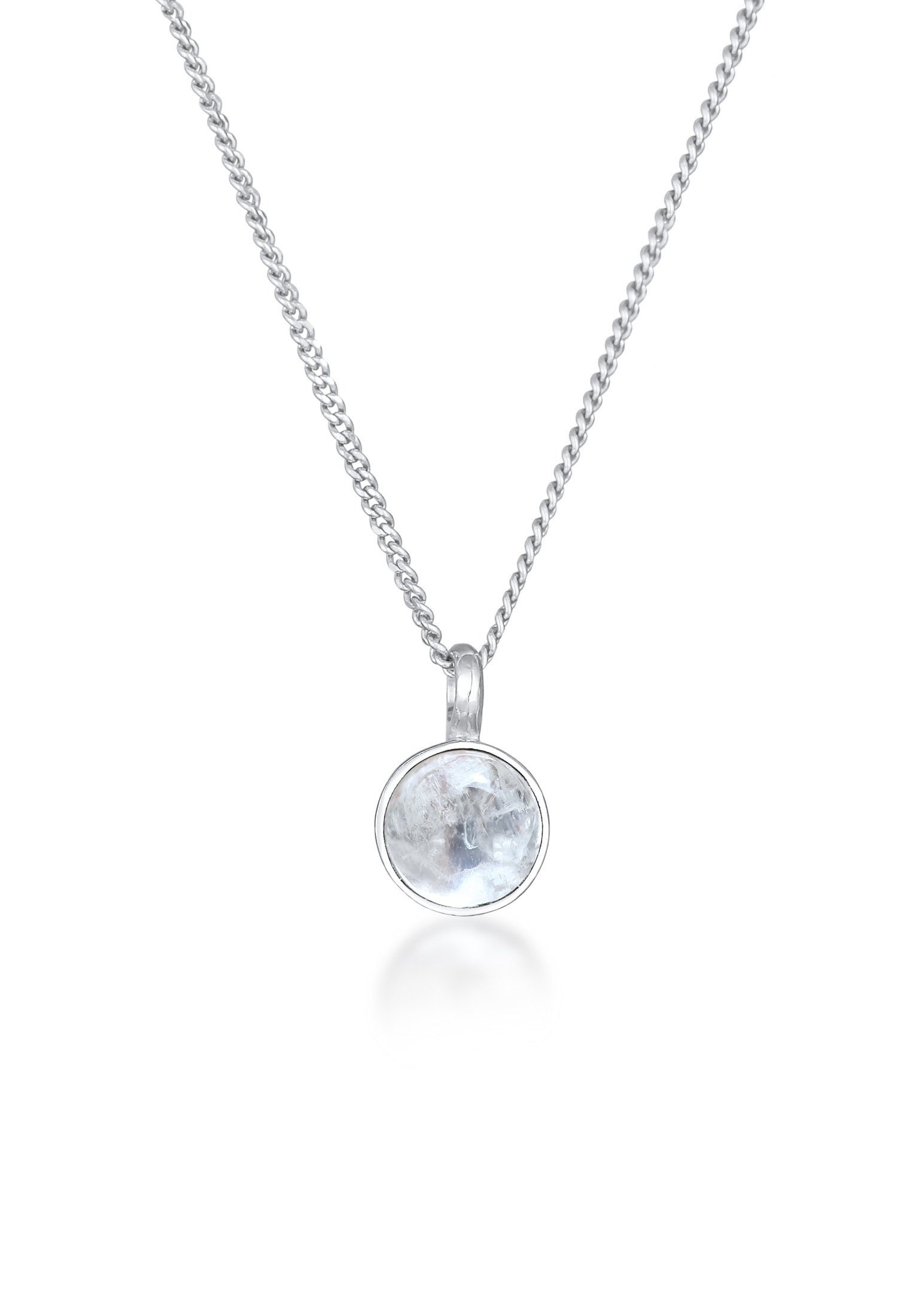 Elli Premium Kette mit Anhänger Mondstein günstig online kaufen