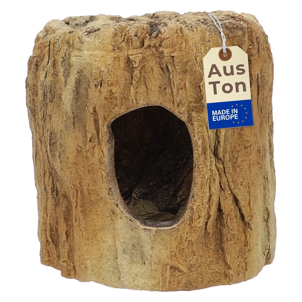 GarPet Aquariendeko Aquarium Deko Baumstumpf Höhle Terrarium Versteck Krebs Laichhöhle