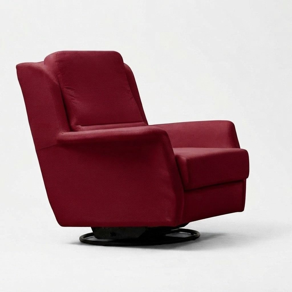 Xlmoebel Sessel Weißer Drehstuhl mit elegantem Design für modernes Wohnen (1-St., Sessel), Hergestellt in Europa