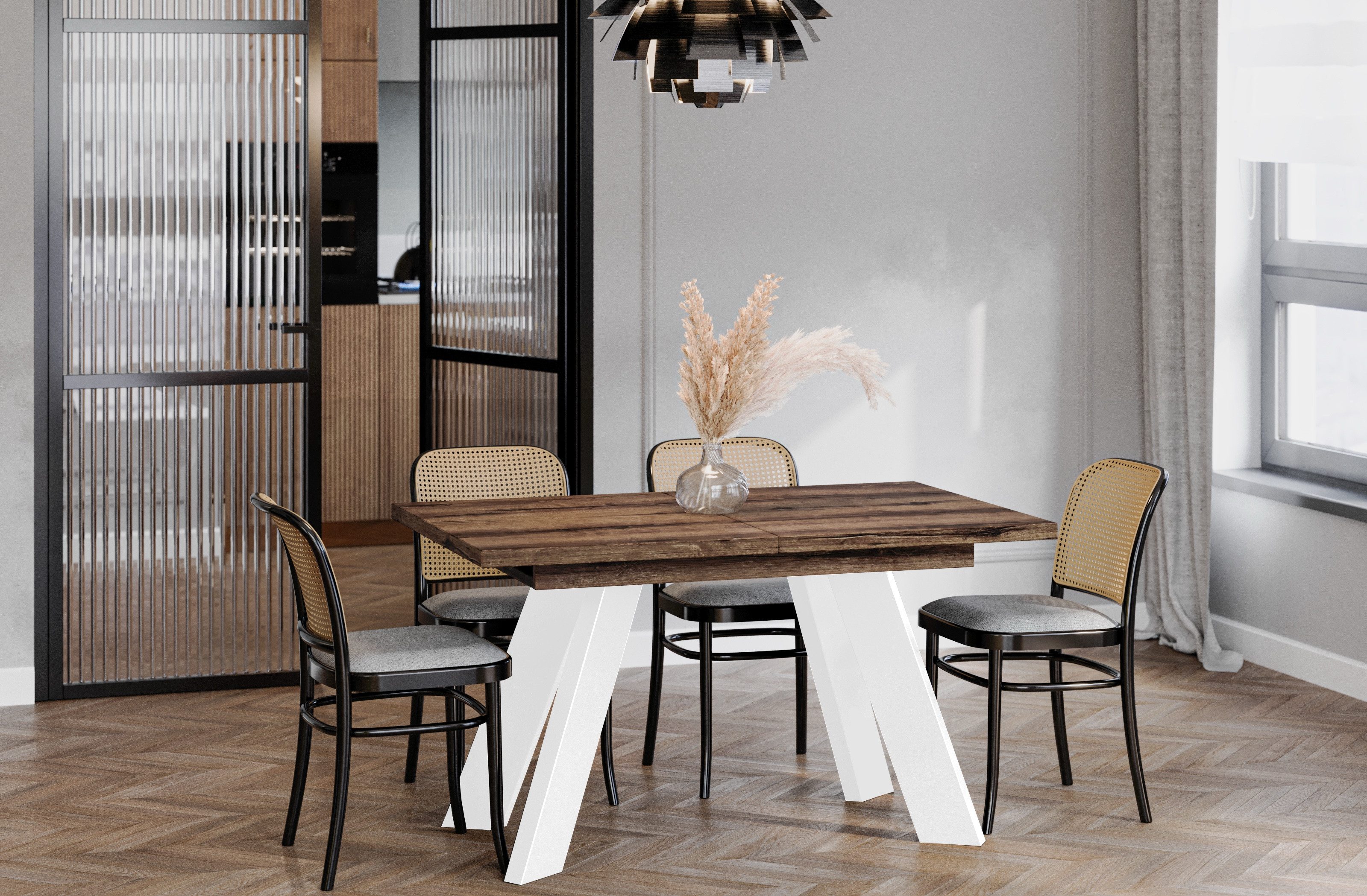 Endo-Moebel Esstisch "Coso" 130-210cm ausziehbar, erweiterbar, günstig online kaufen