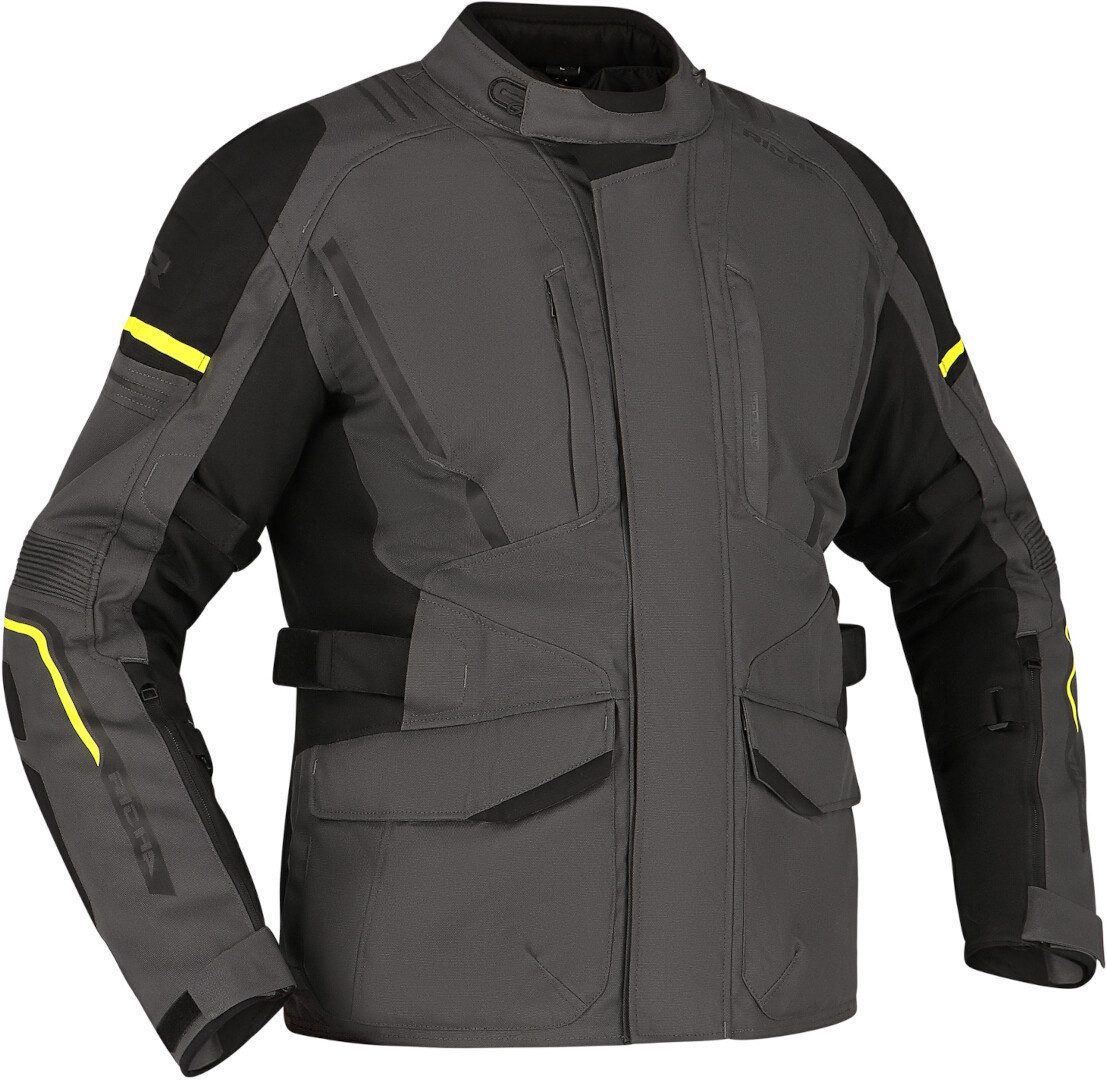 Bikers Gear UK Infinity Thermo-Motorradjacke – Hochsichtbar, Wasserdicht, Mit Protektoren & Belüftung – Größe XXXL
