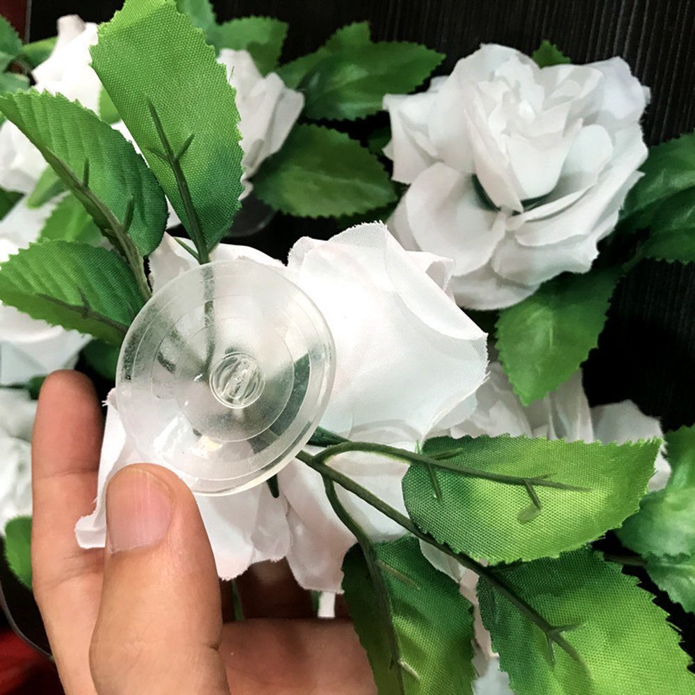 Kunstblume Autoschmuck Hochzeit Motorhaube Auto Wedding günstig online kaufen