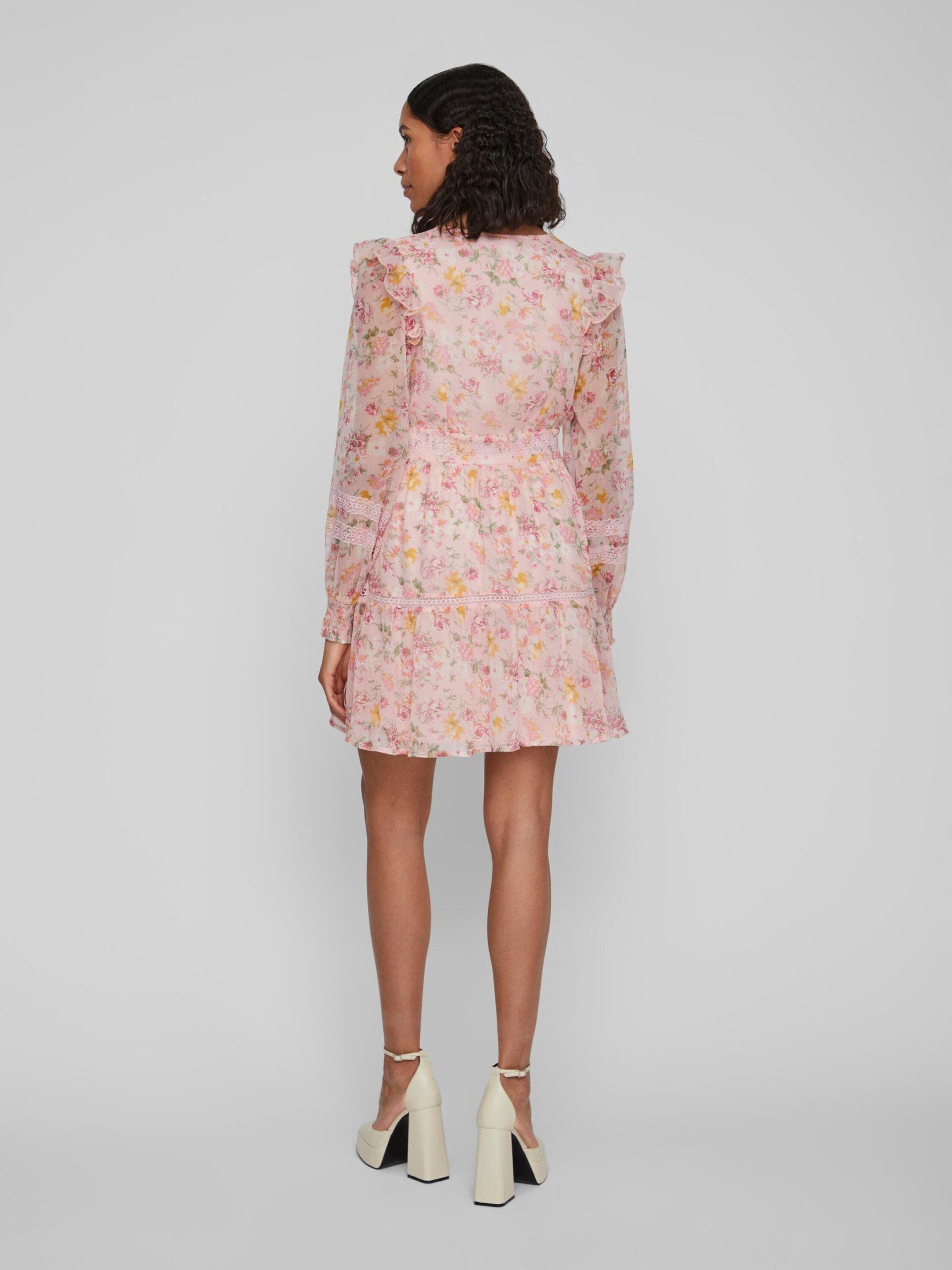 Vila Minikleid VIRoman (1-tlg) Drapiert/gerafft günstig online kaufen