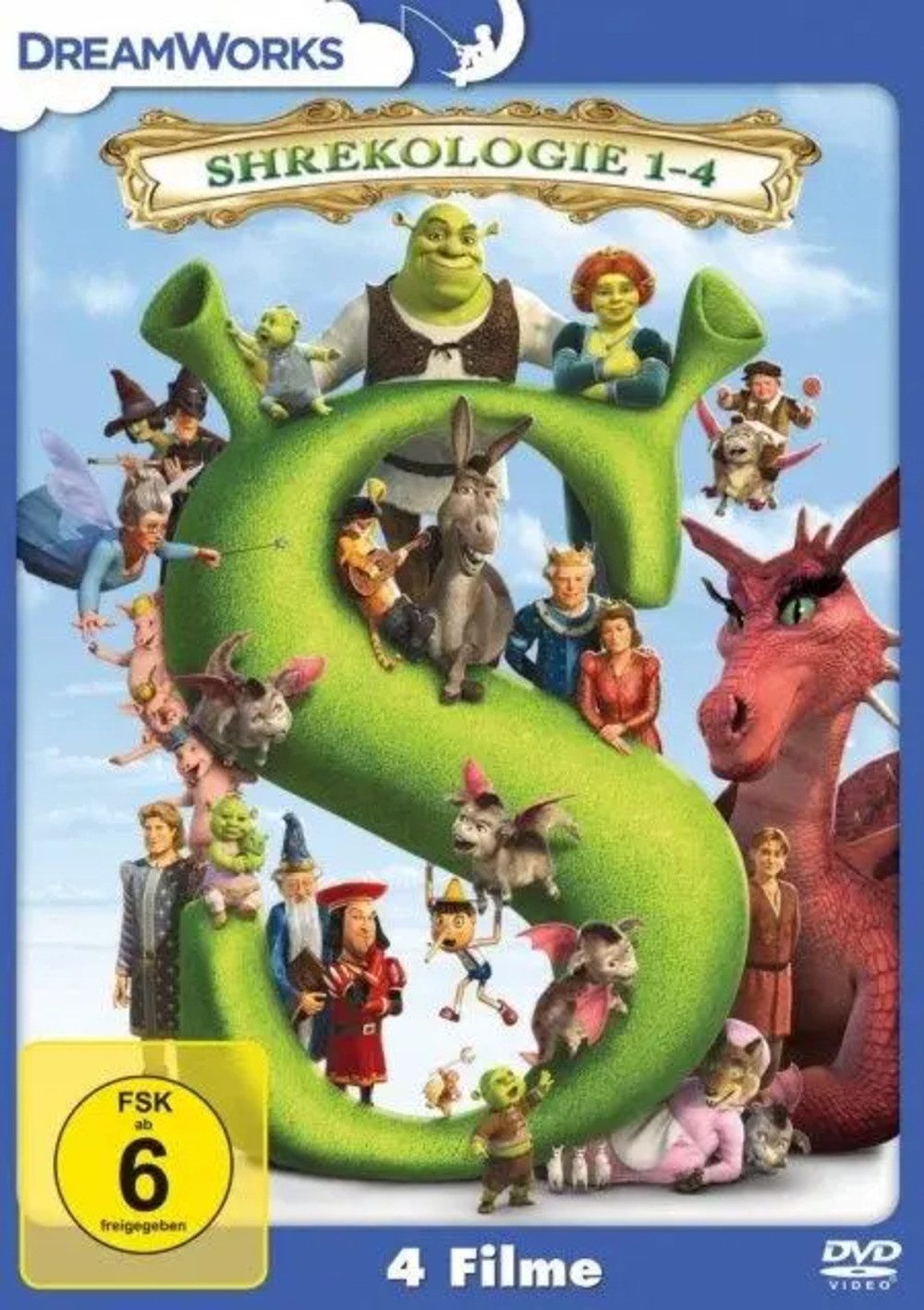 DVD Shrekologie 1-4