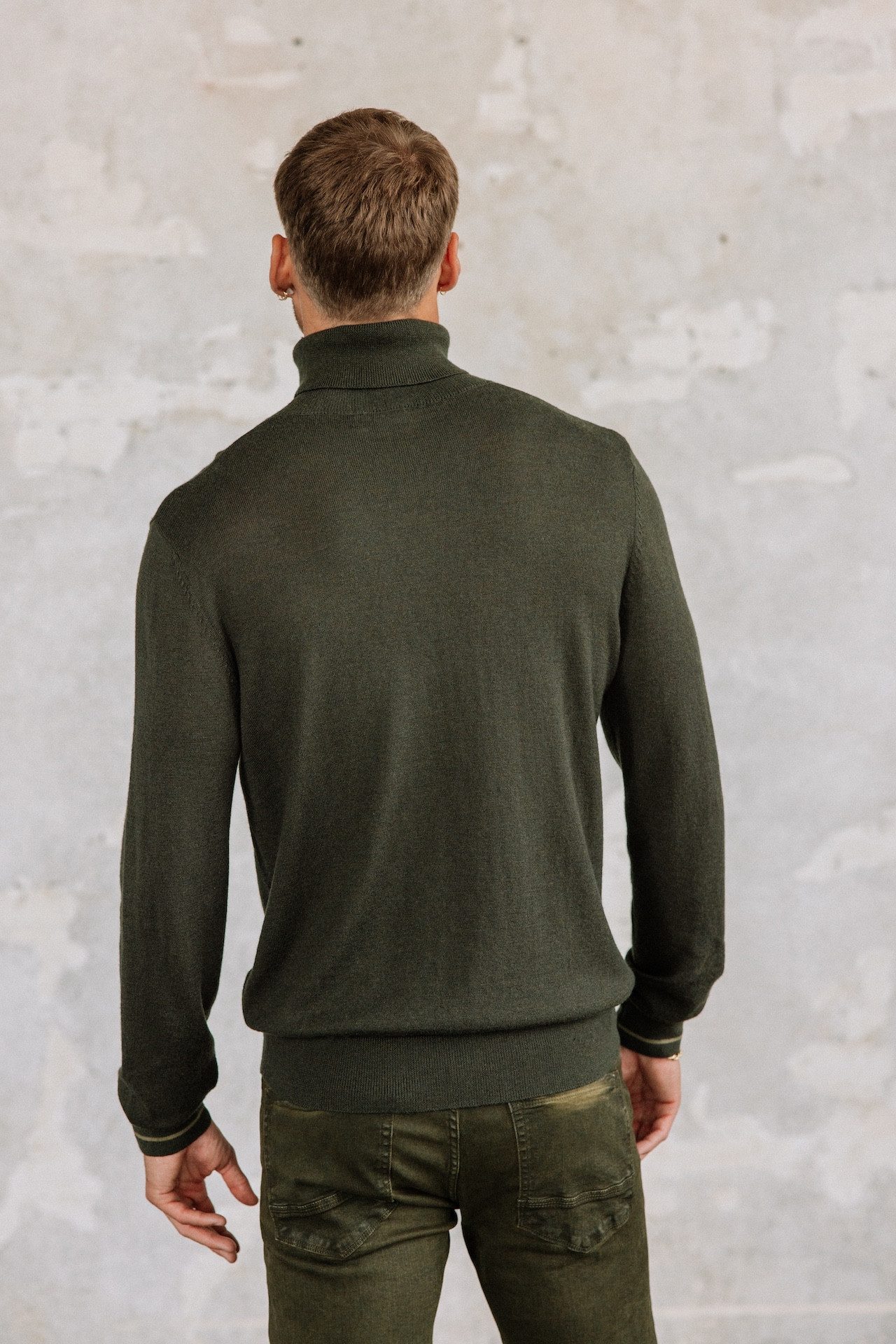 Freeman T. Porter Rollkragenpullover Romeo Nacka - Strickpullover - Pullover aus Feinstrick