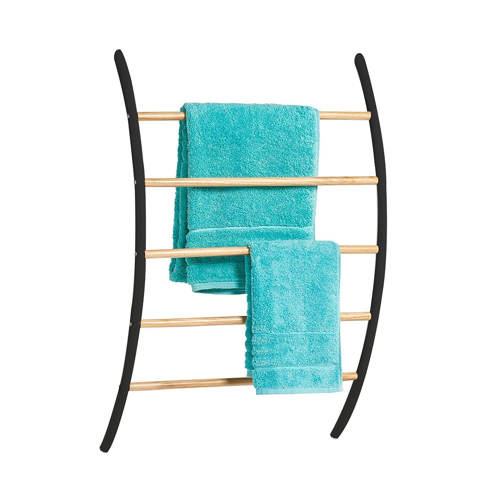 HTI-Line Handtuchhalter Handtuchhalter Bambus, Badzubehör 5 Handtuchstangen günstig online kaufen