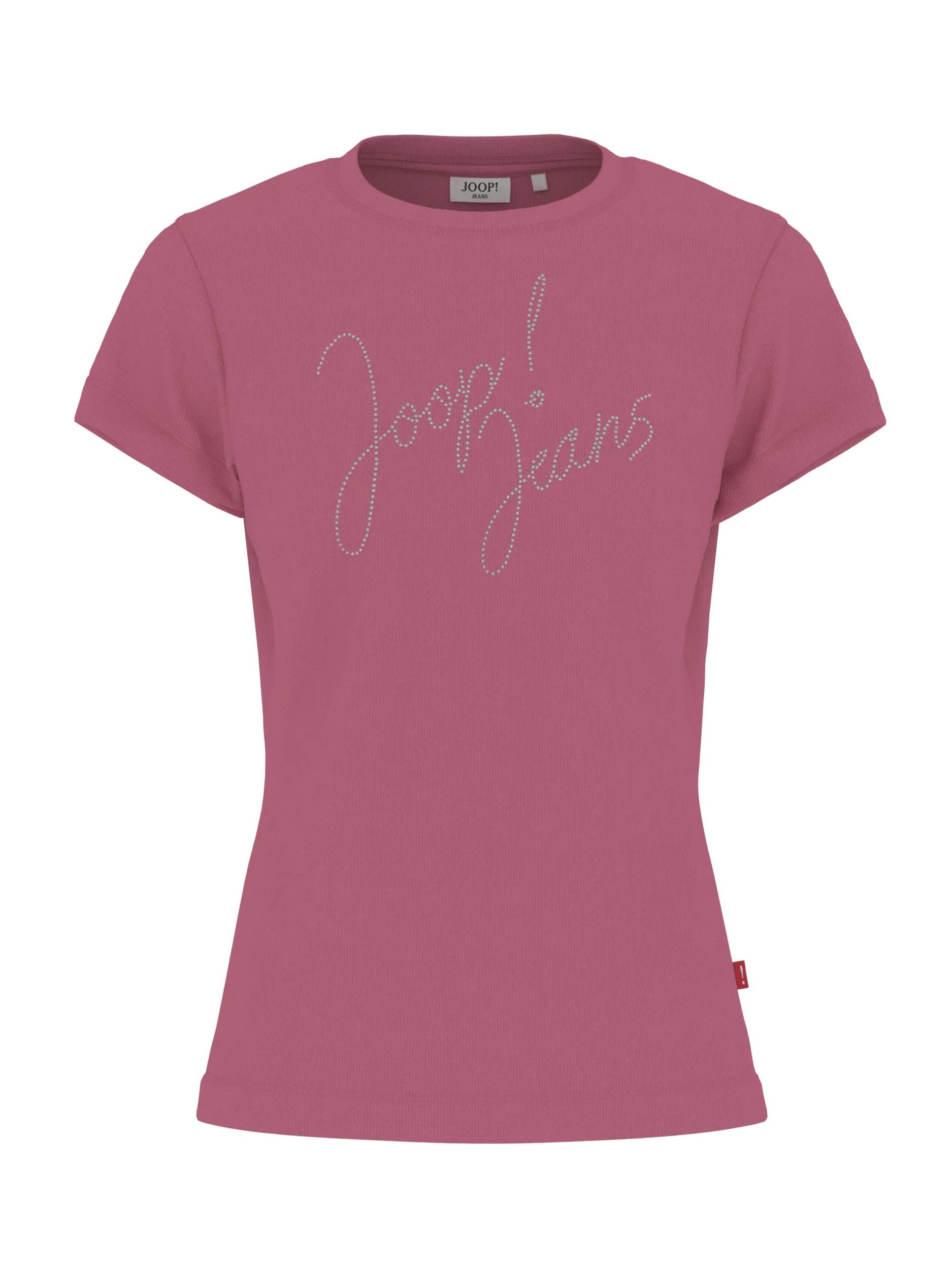 Joop Jeans T-Shirt Tineta mit appliziertem Logo in Glitzeroptik günstig online kaufen