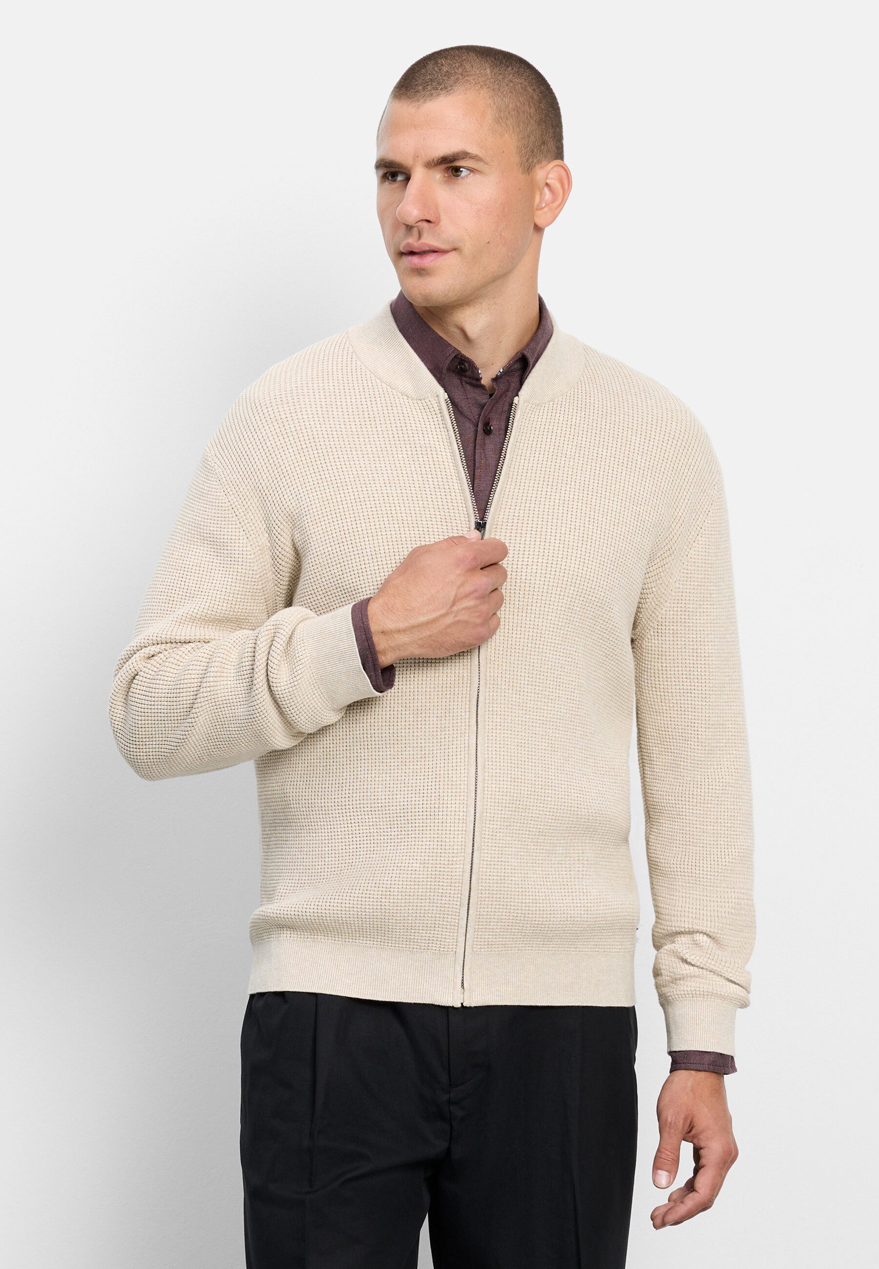 OLYMP Strickjacke OLYMP Casual Strick, Strickjacke