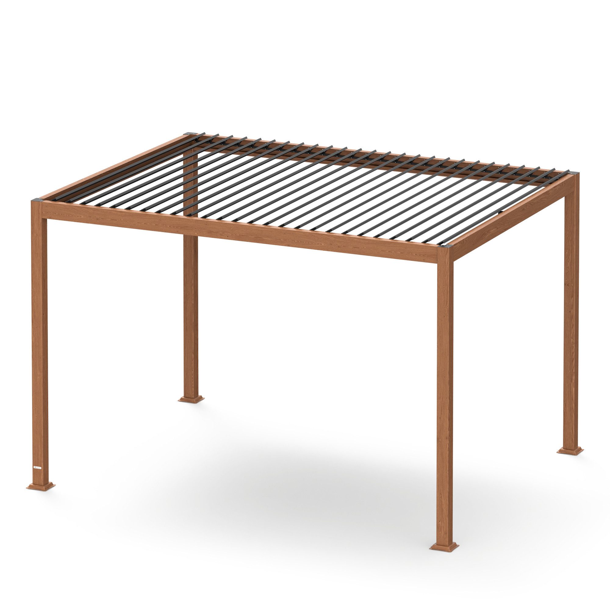 blumfeldt Pavillon LuminaHaven, (Set), Gartenpavillon Outdoor Garten UV-Schutz 250x300x400 cm