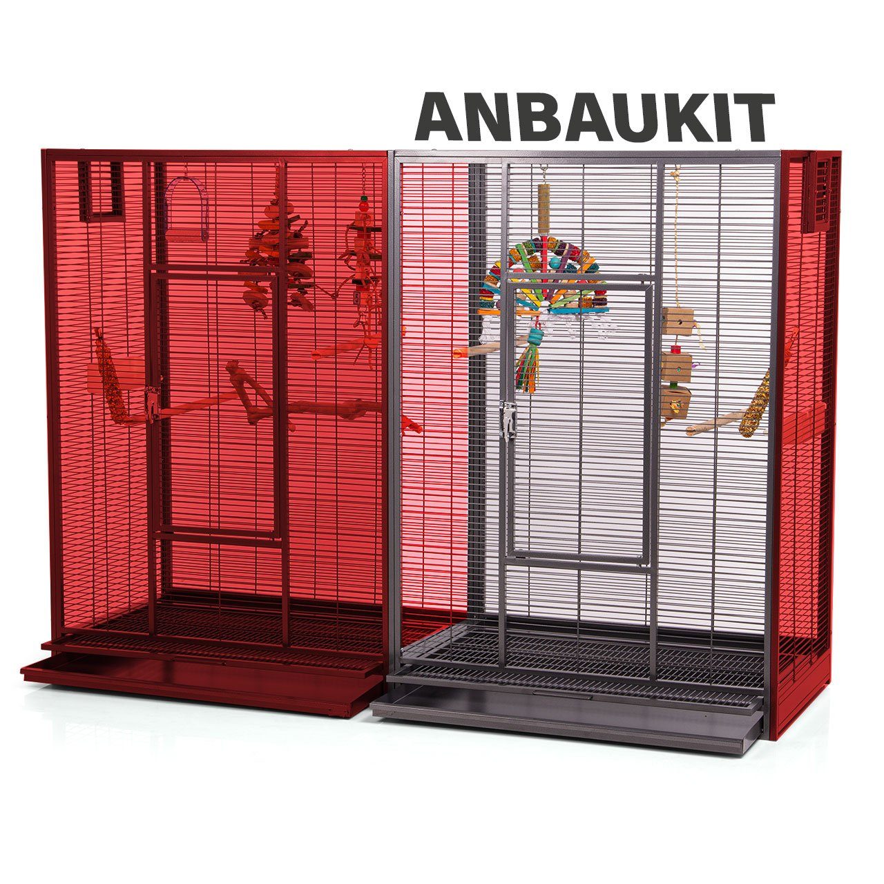 Montana Cages Vogelkäfig Anbaukit für Vogelvoliere - New Melbourne - Antik günstig online kaufen